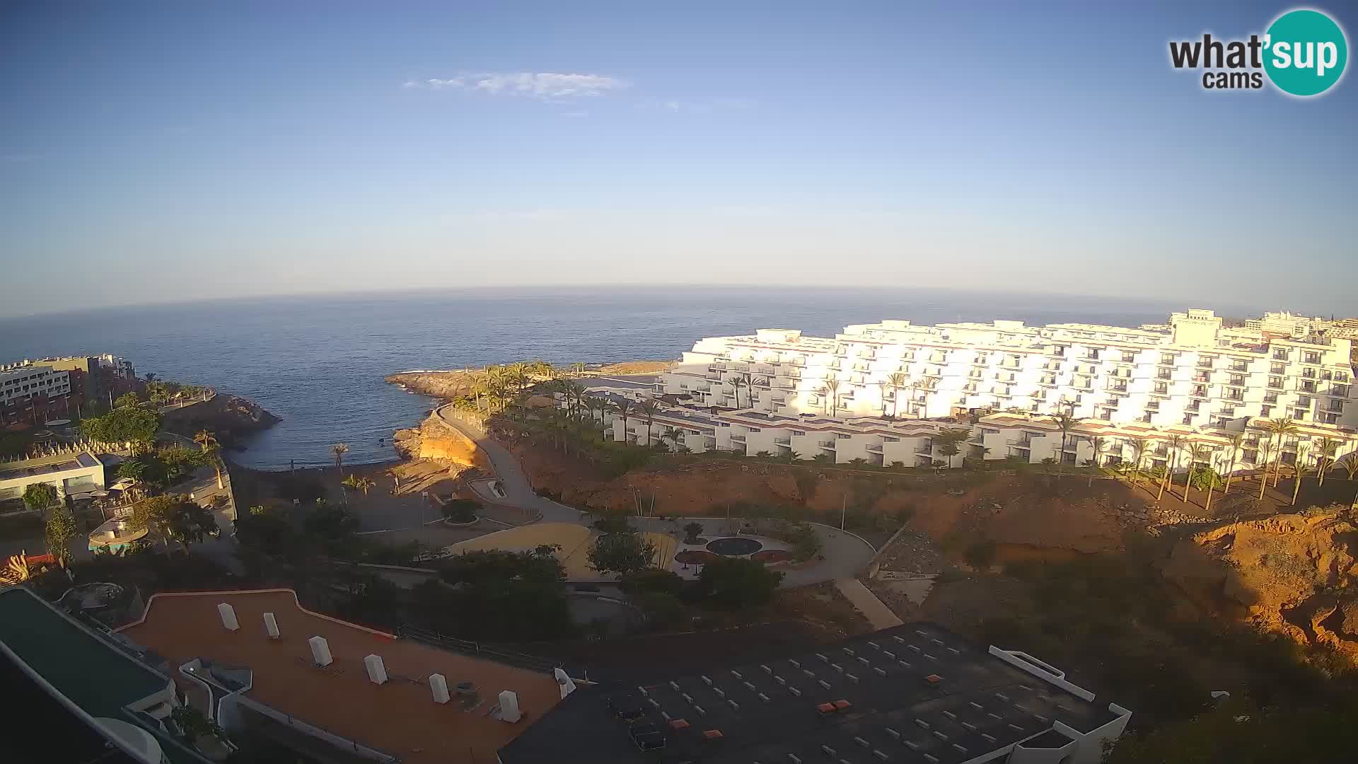 Live-Webcam Las Galgas Strand – Playa Paraiso – Insel La Gomera – Costa Adeje – Teneriffa