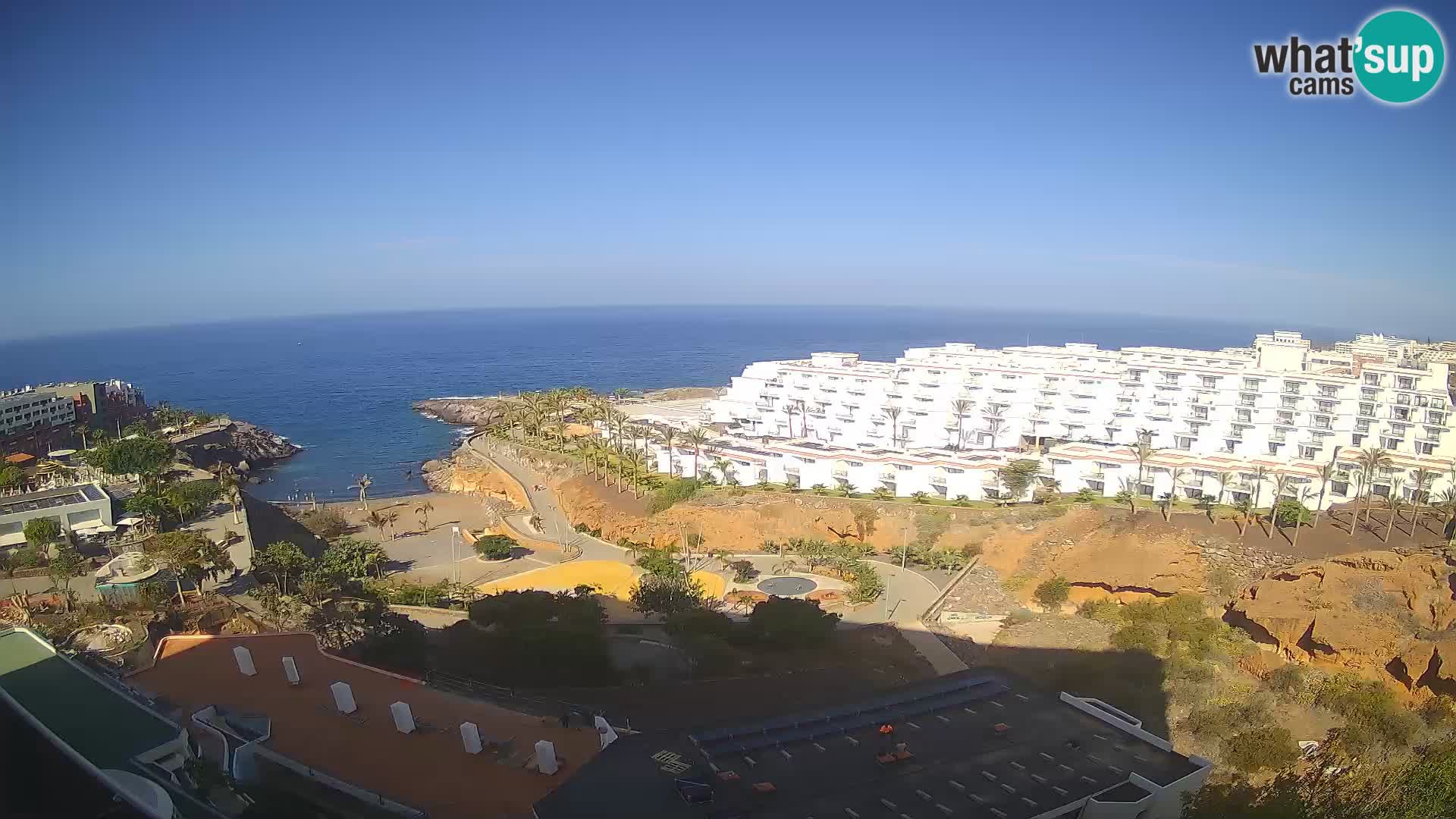 Live-Webcam Las Galgas Strand – Playa Paraiso – Insel La Gomera – Costa Adeje – Teneriffa