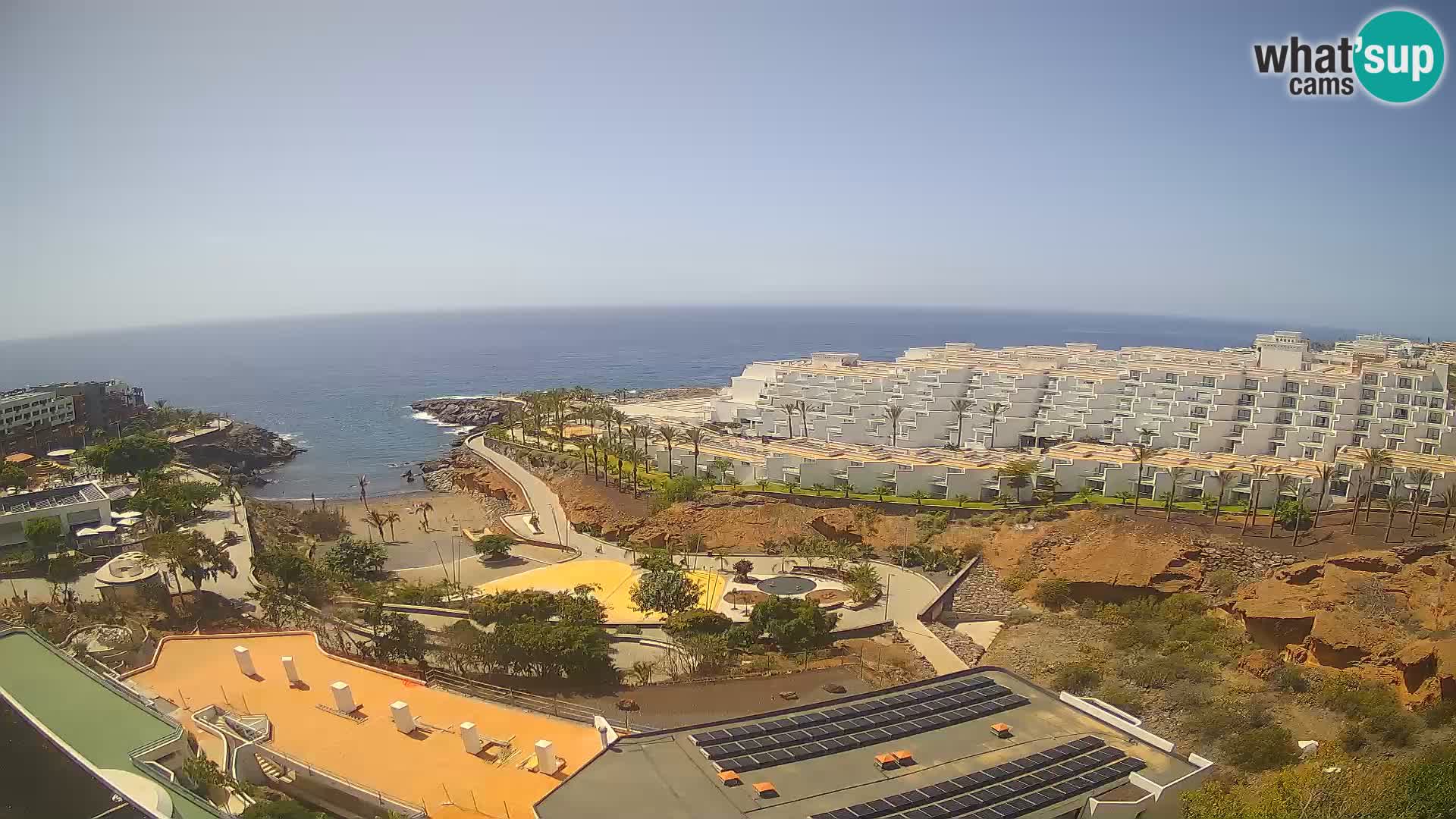 Live-Webcam Las Galgas Strand – Playa Paraiso – Insel La Gomera – Costa Adeje – Teneriffa