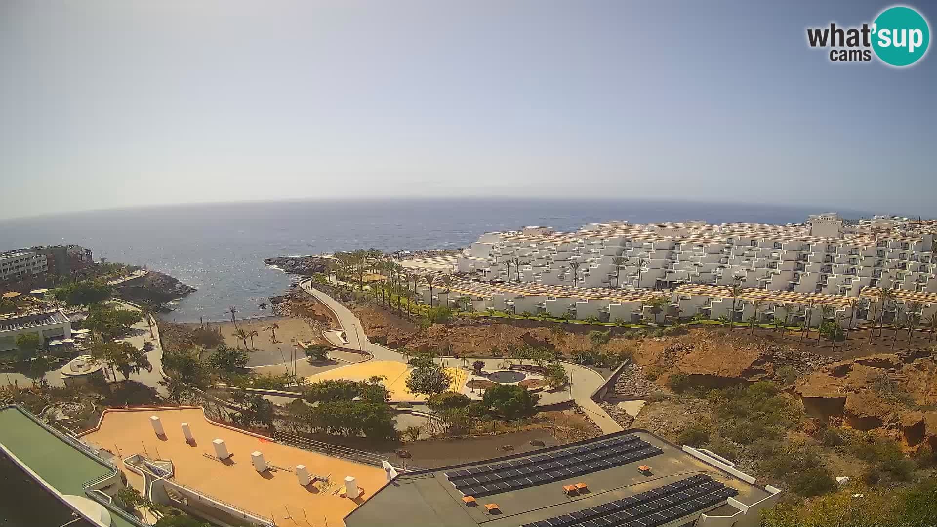 Web kamera uživo Playa de Las Galgas – Playa Paraiso – otok La Gomera – Costa Adeje – Tenerife