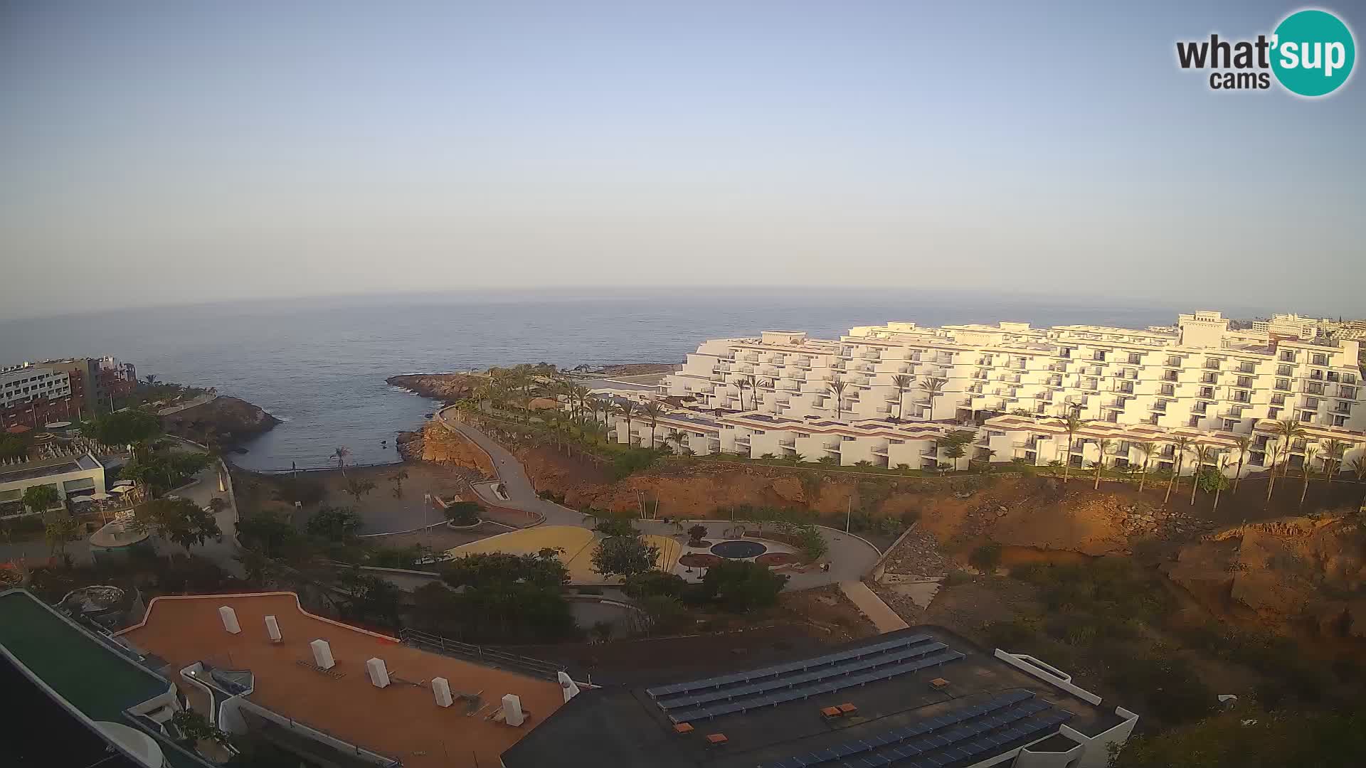 Webcam en vivo Playa de Las Galgas – Playa Paraíso – Isla de La Gomera – Costa Adeje – Tenerife