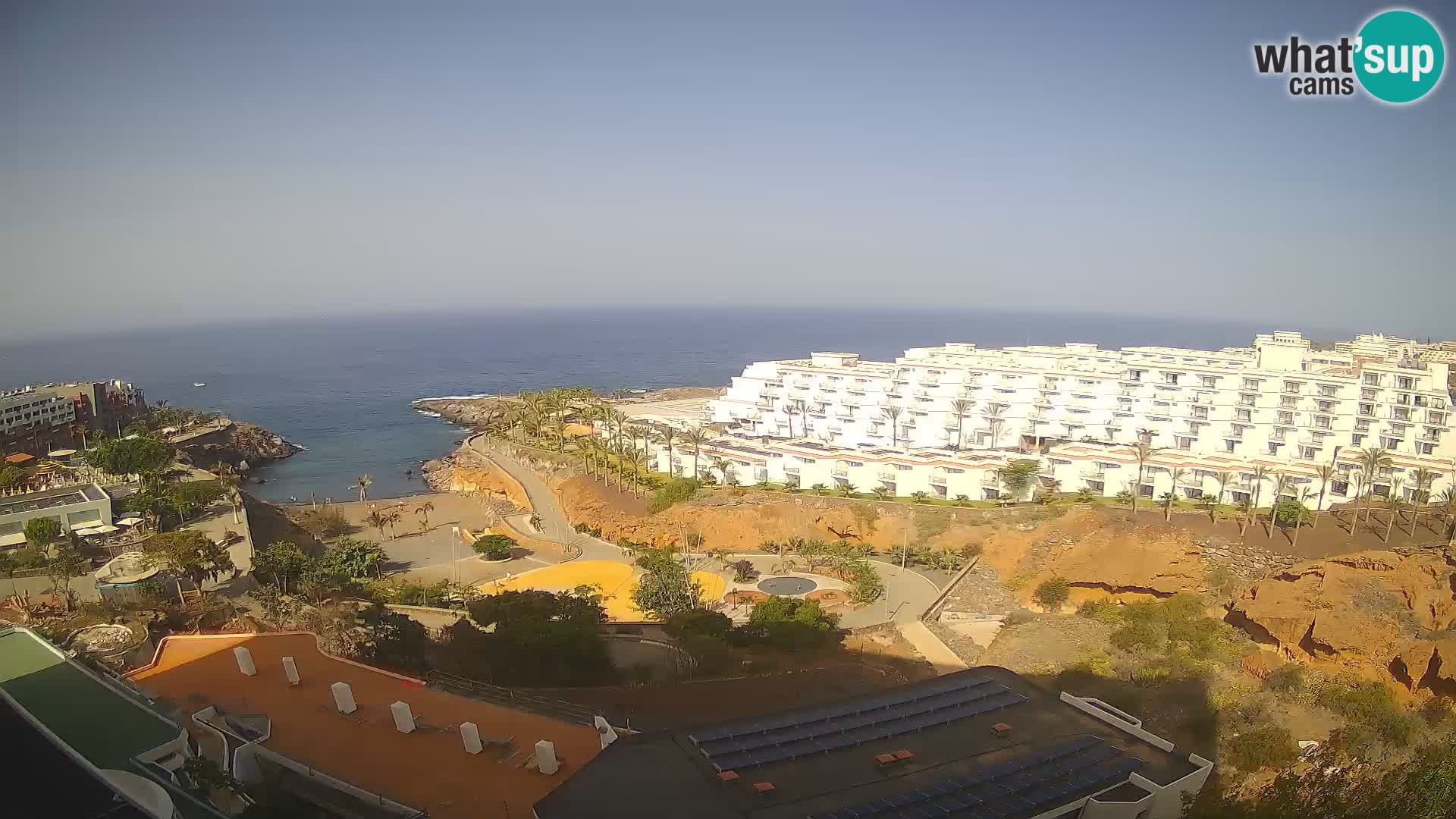 Webcam live spiaggia Las Galgas – Playa Paraiso – Isola La Gomera – Costa Adeje – Tenerife