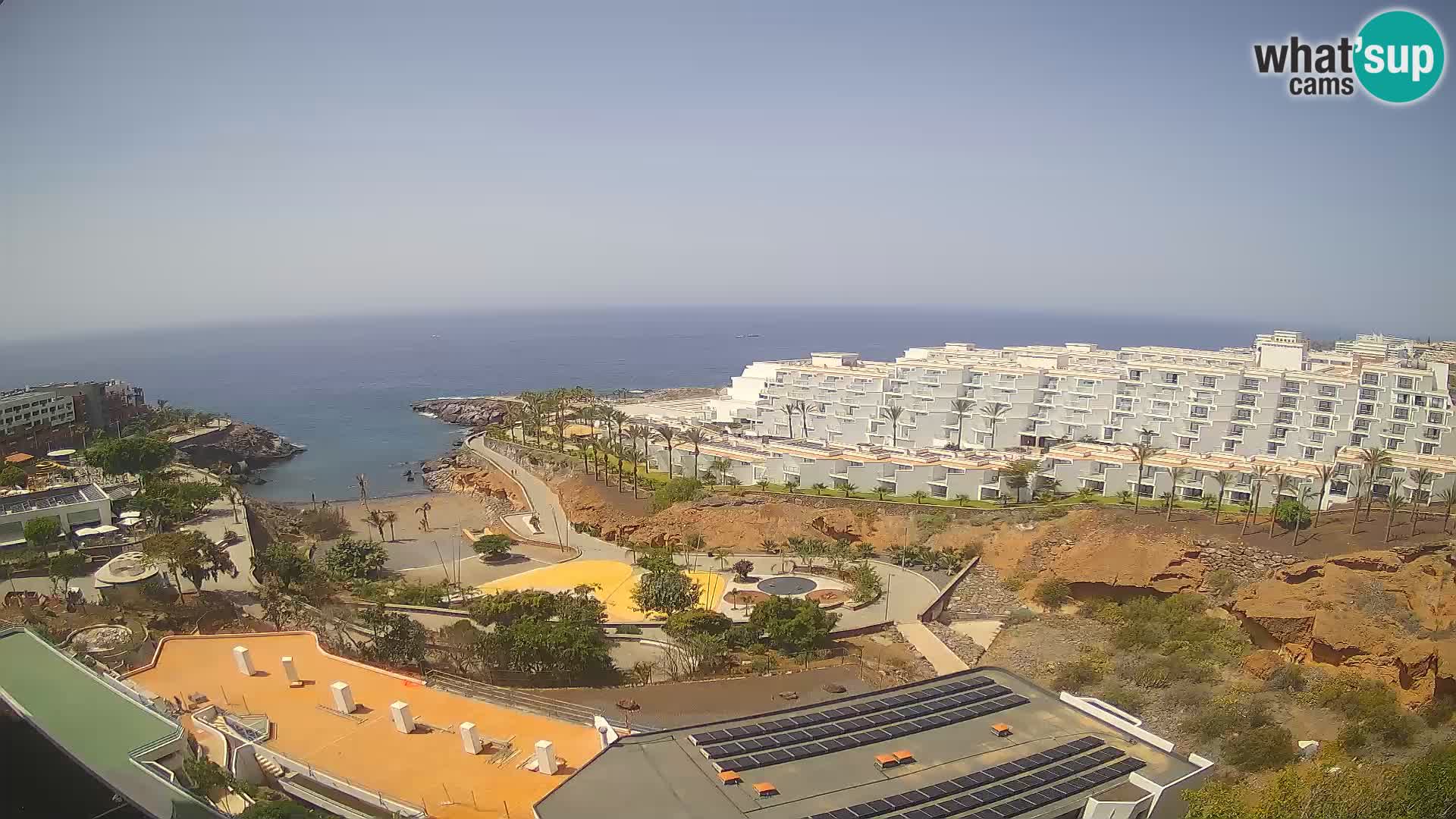 Web kamera uživo Playa de Las Galgas – Playa Paraiso – otok La Gomera – Costa Adeje – Tenerife