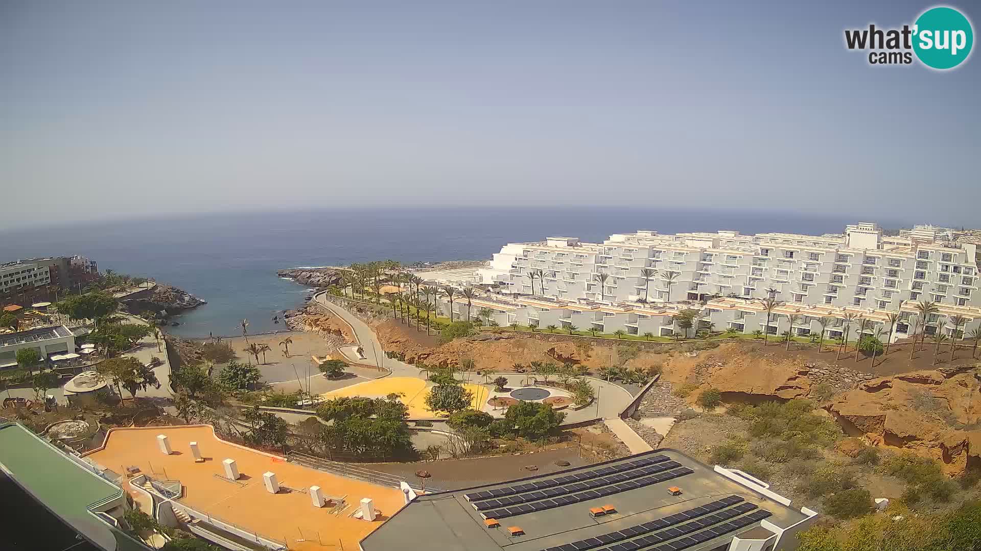 Web kamera uživo Playa de Las Galgas – Playa Paraiso – otok La Gomera – Costa Adeje – Tenerife