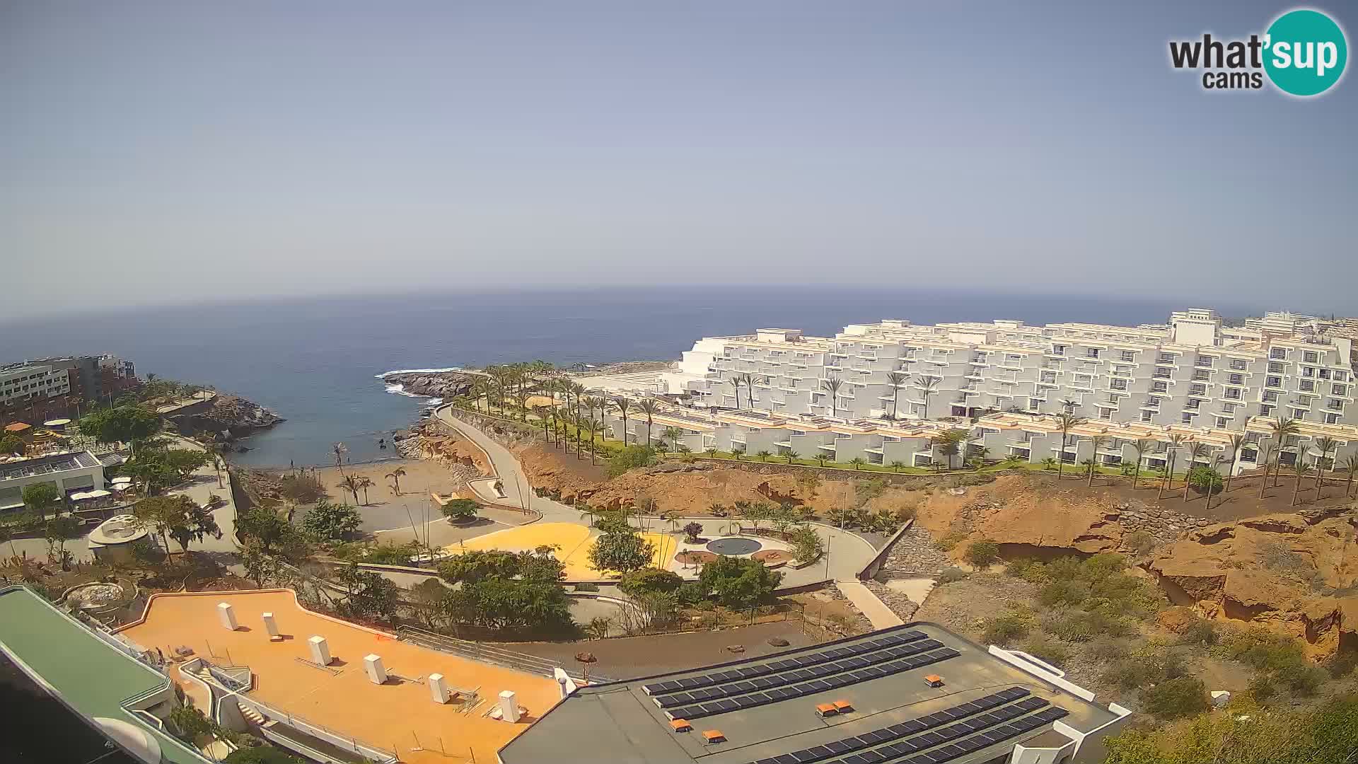 Webcam en direct Playa de Las Galgas – Playa Paraiso – île de La Gomera – Costa Adeje – Tenerife