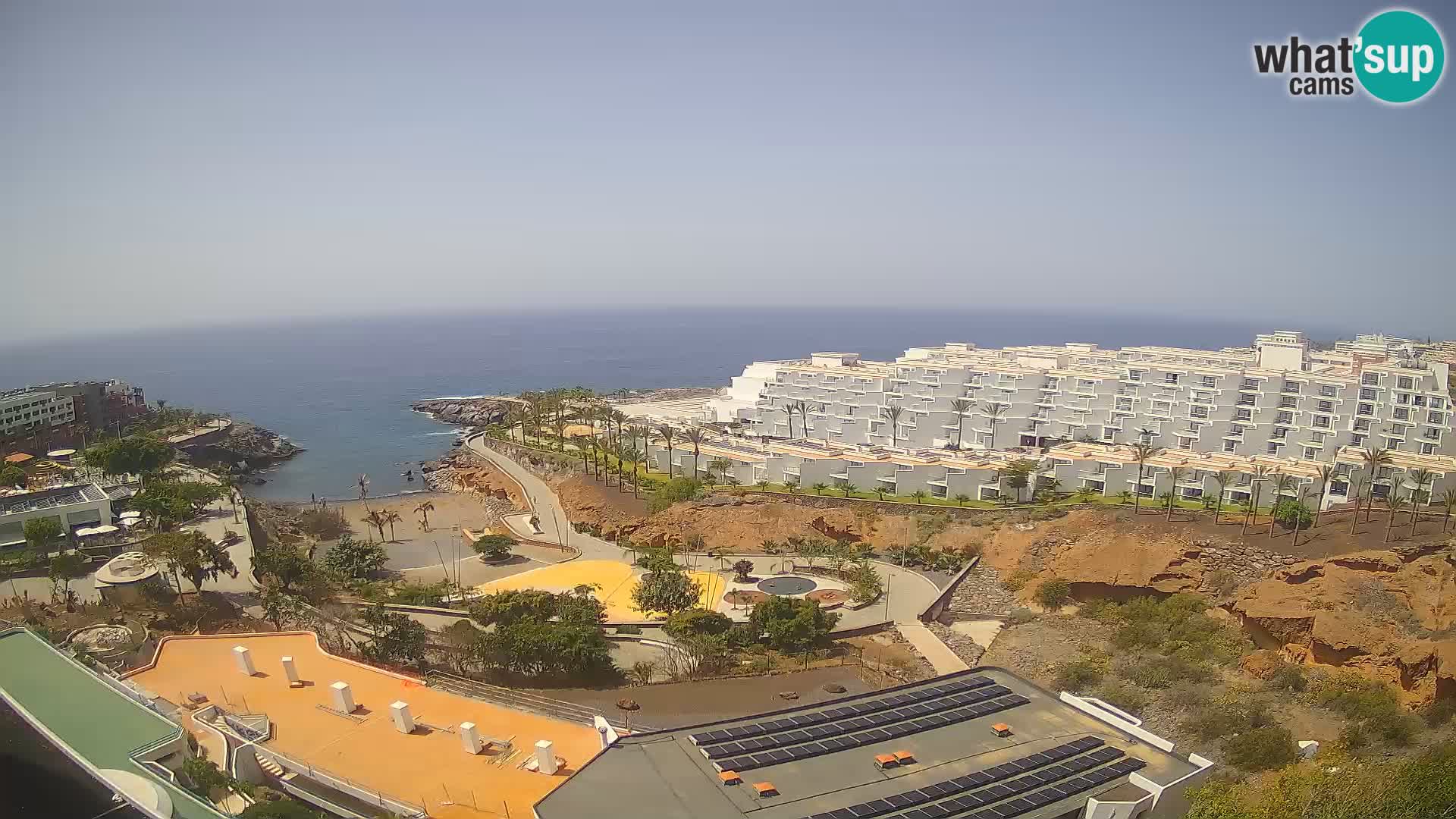 Webcam live spiaggia Las Galgas – Playa Paraiso – Isola La Gomera – Costa Adeje – Tenerife