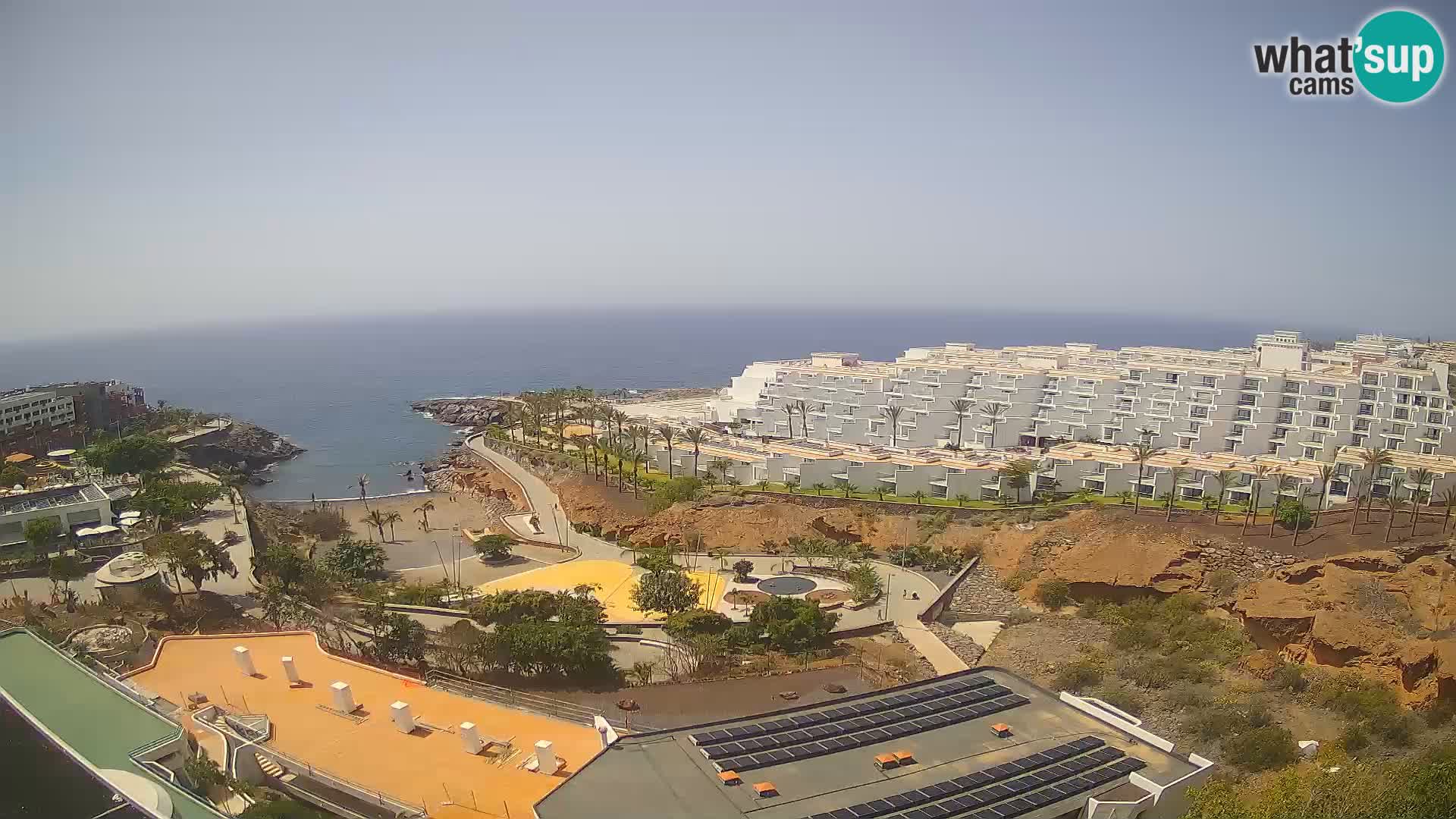 Web kamera uživo Playa de Las Galgas – Playa Paraiso – otok La Gomera – Costa Adeje – Tenerife