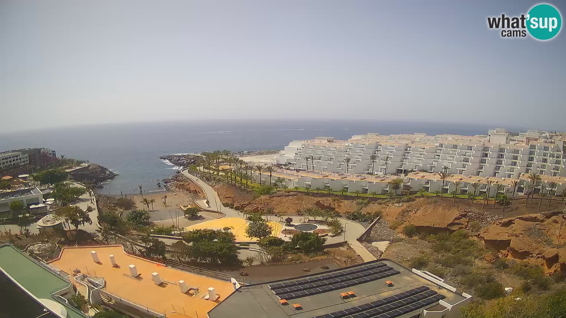 Live-Webcam Las Galgas Strand – Playa Paraiso – Insel La Gomera – Costa Adeje – Teneriffa