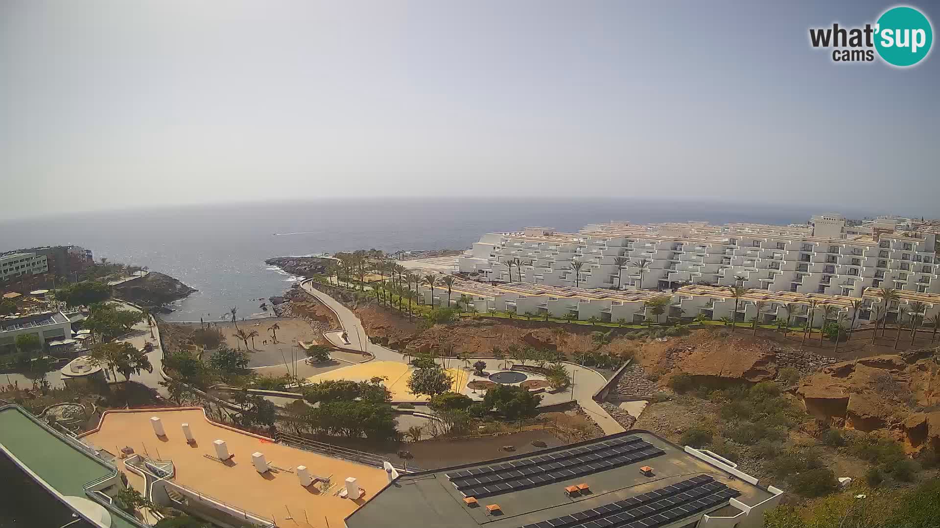 Web kamera uživo Playa de Las Galgas – Playa Paraiso – otok La Gomera – Costa Adeje – Tenerife