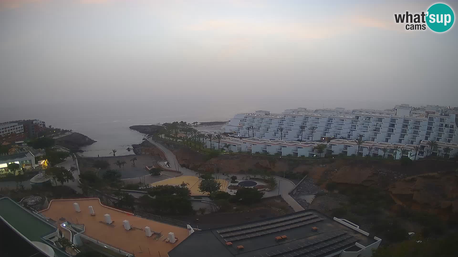Spletna kamera v živo Las Galgas plaža – Playa Paraiso – otok La Gomera – Costa Adeje – Tenerife