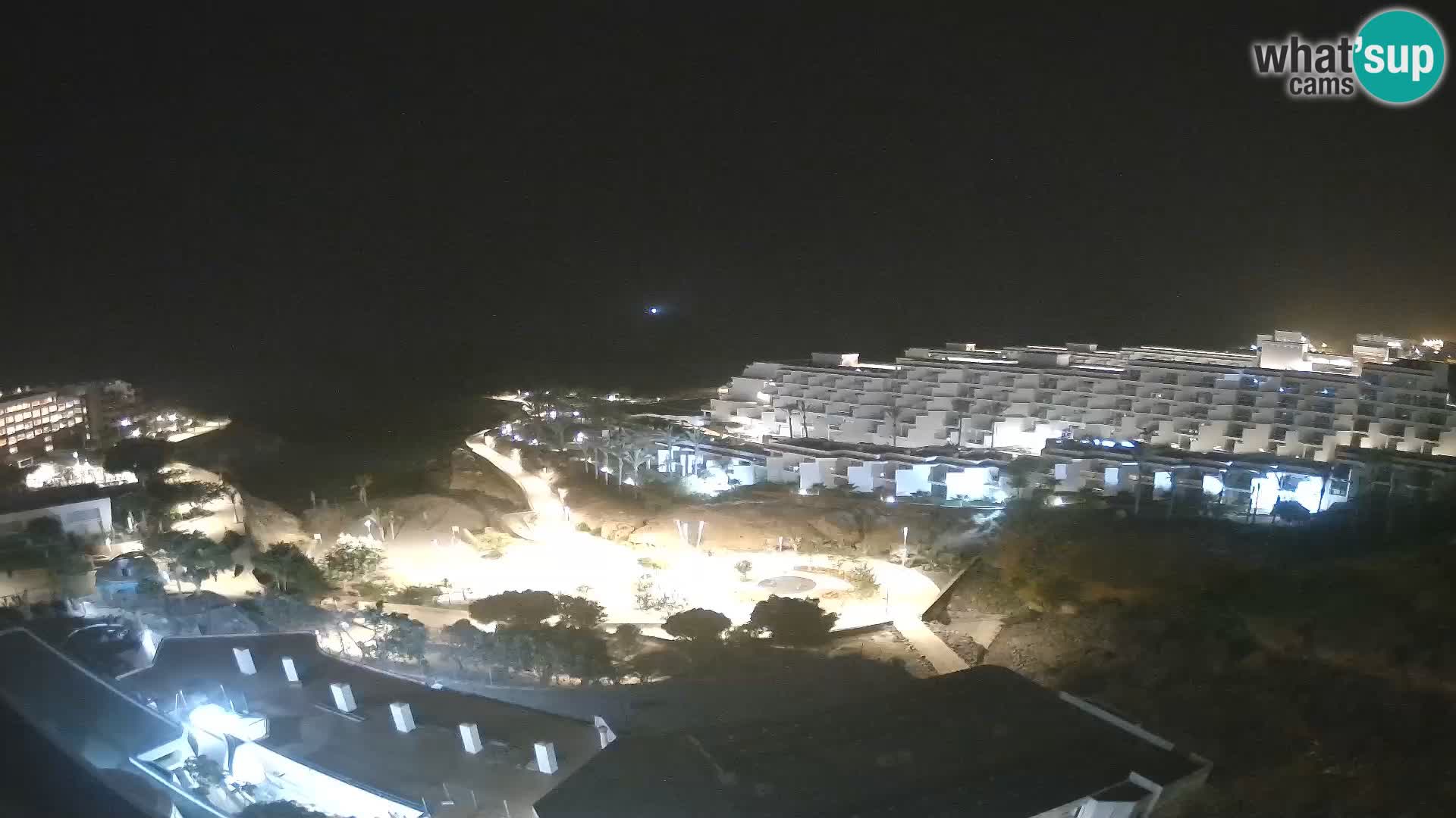 Live webcam Playa de Las Galgas – Playa Paraiso – La Gomera island – Adeje – Tenerife