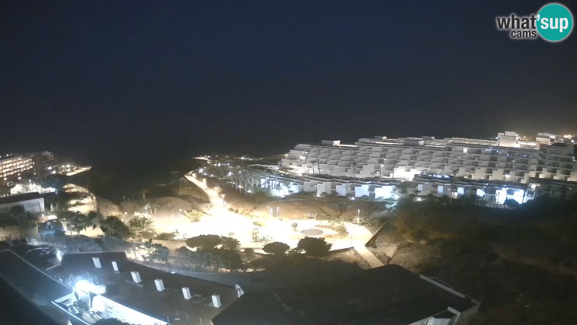 Live webcam Playa de Las Galgas – Playa Paraiso – La Gomera island – Adeje – Tenerife