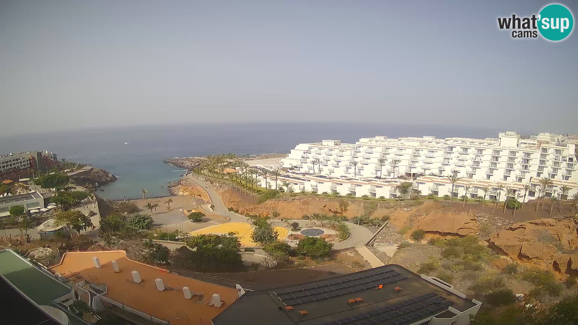 Web kamera uživo Playa de Las Galgas – Playa Paraiso – otok La Gomera – Costa Adeje – Tenerife