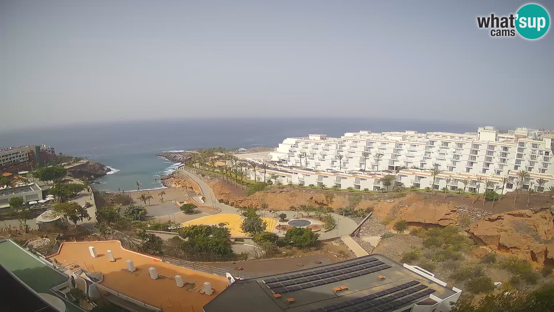 Live-Webcam Las Galgas Strand – Playa Paraiso – Insel La Gomera – Costa Adeje – Teneriffa