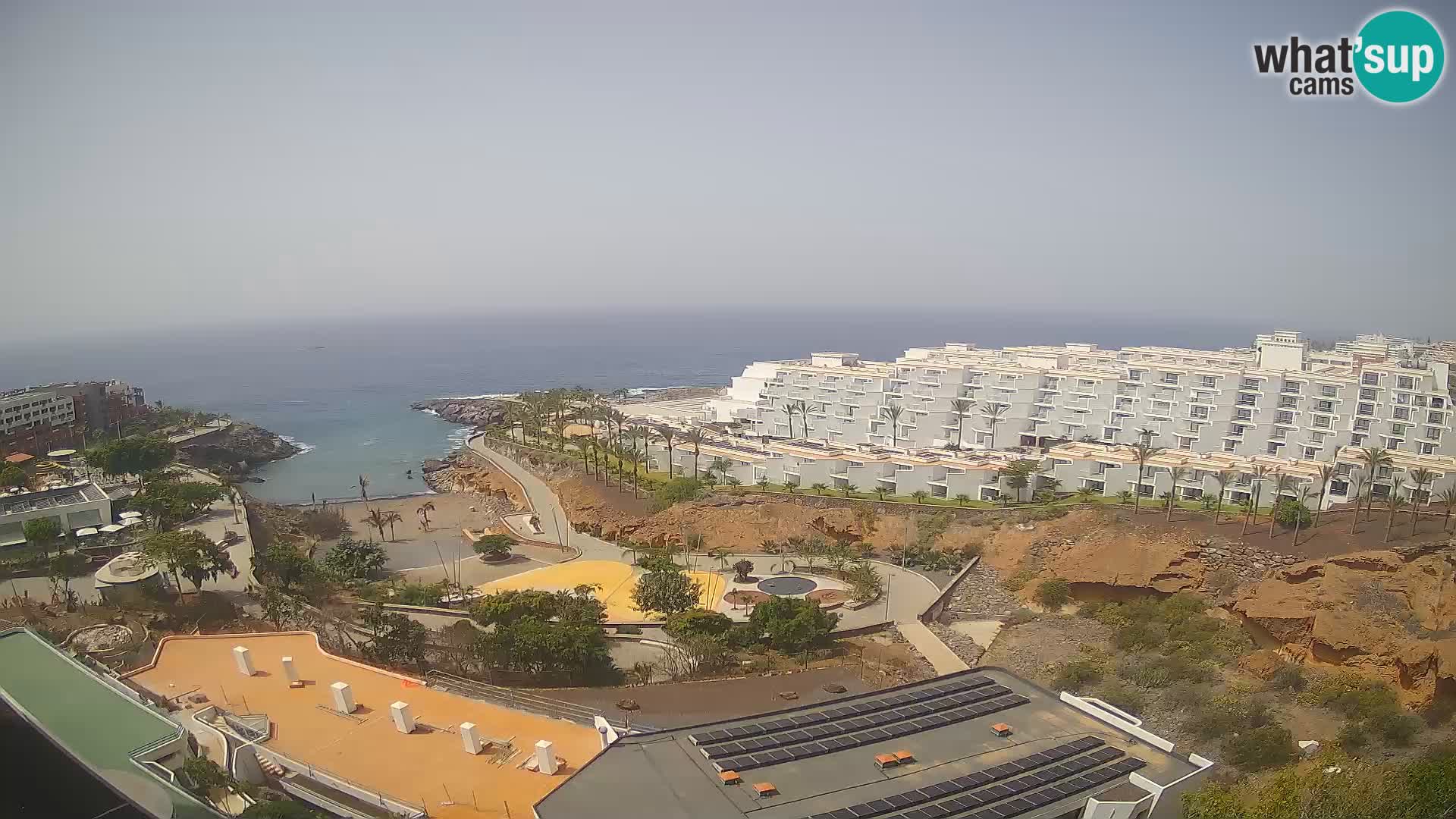 Webcam en vivo Playa de Las Galgas – Playa Paraíso – Isla de La Gomera – Costa Adeje – Tenerife