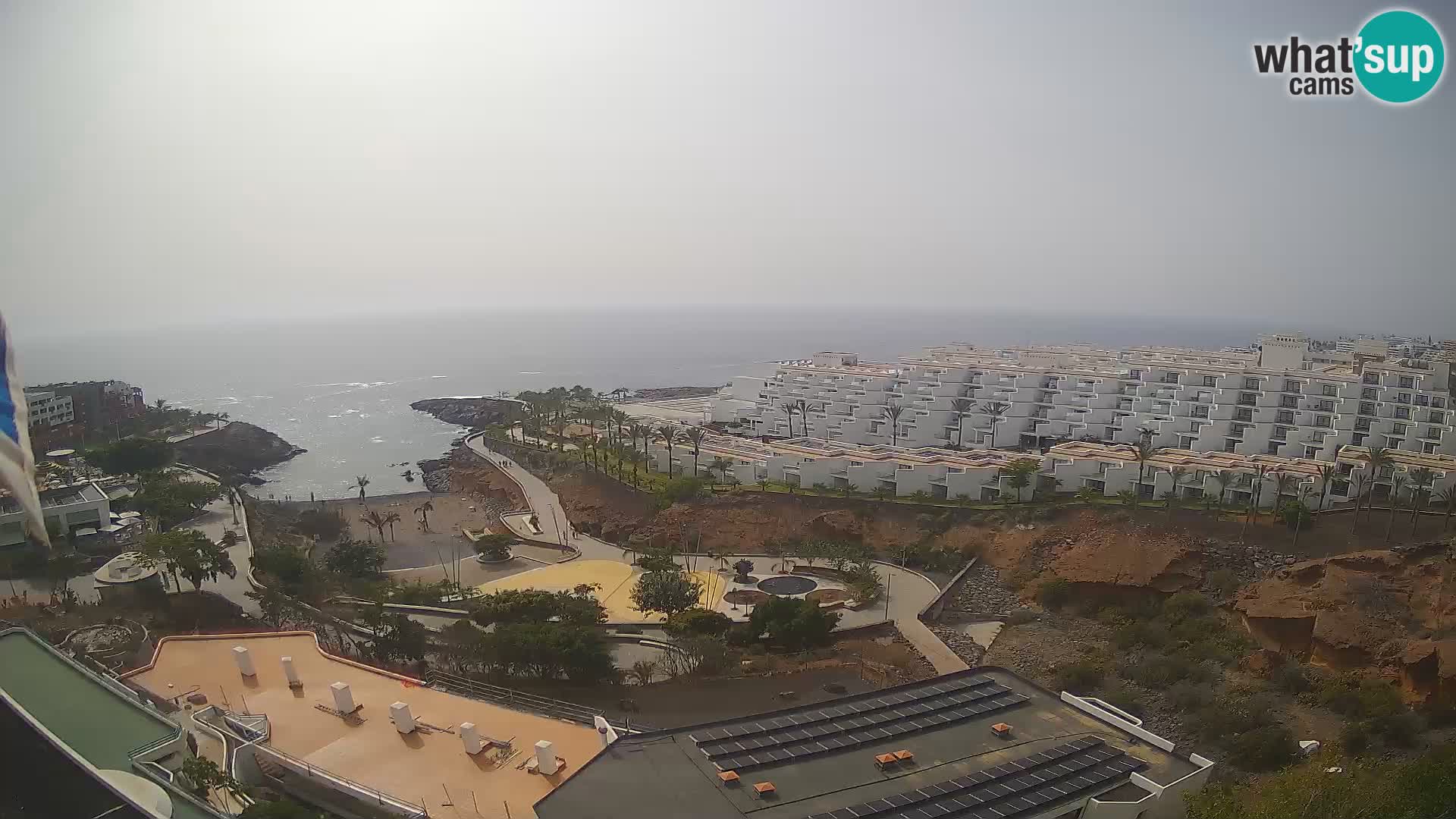 Webcam en direct Playa de Las Galgas – Playa Paraiso – île de La Gomera – Costa Adeje – Tenerife