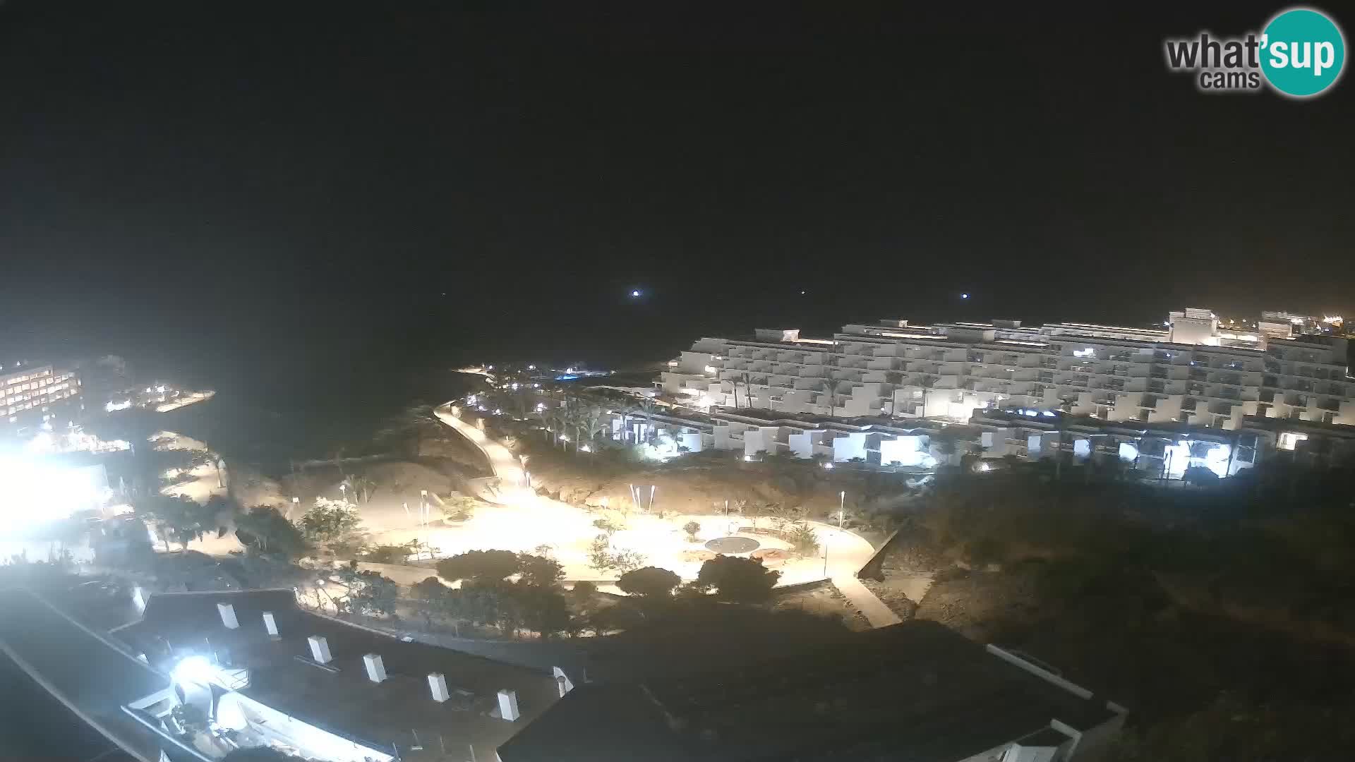 Live webcam Playa de Las Galgas – Playa Paraiso – La Gomera island – Adeje – Tenerife