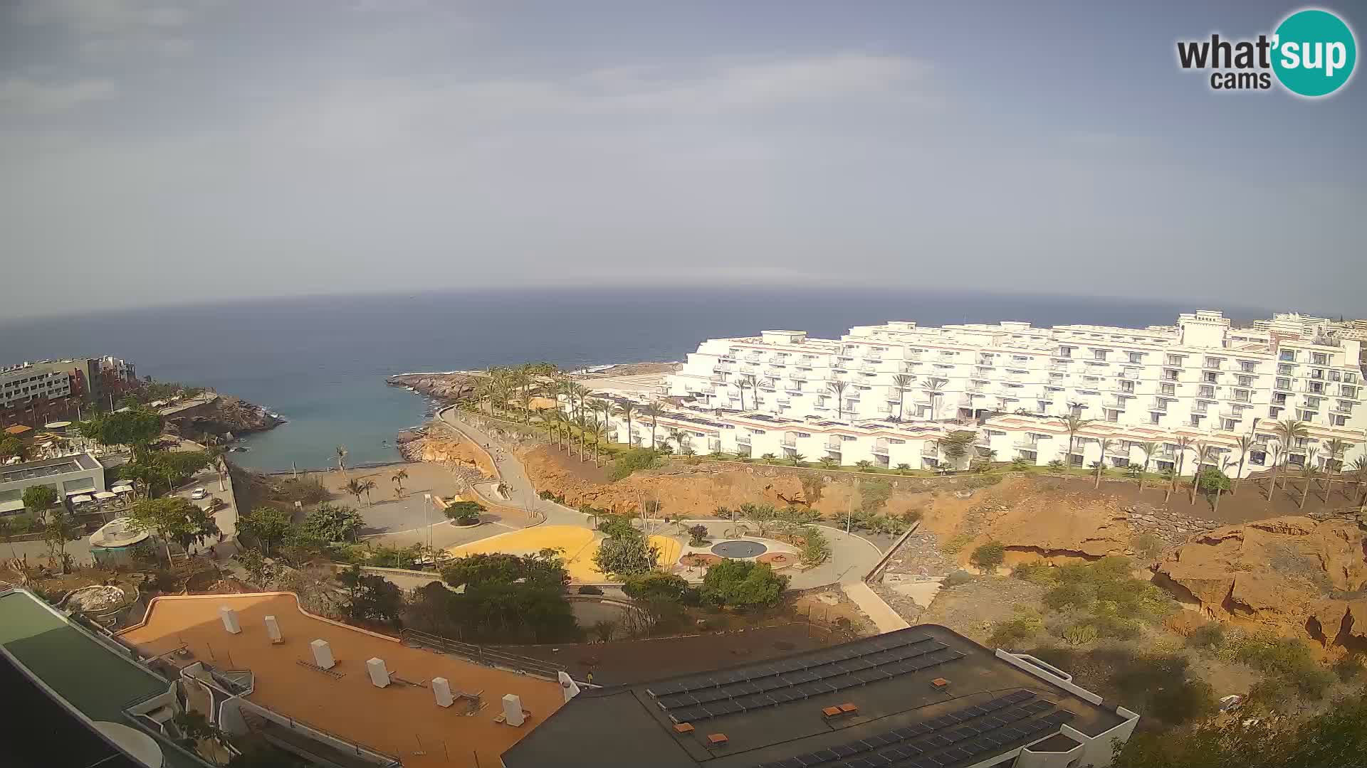 Webcam live spiaggia Las Galgas – Playa Paraiso – Isola La Gomera – Costa Adeje – Tenerife