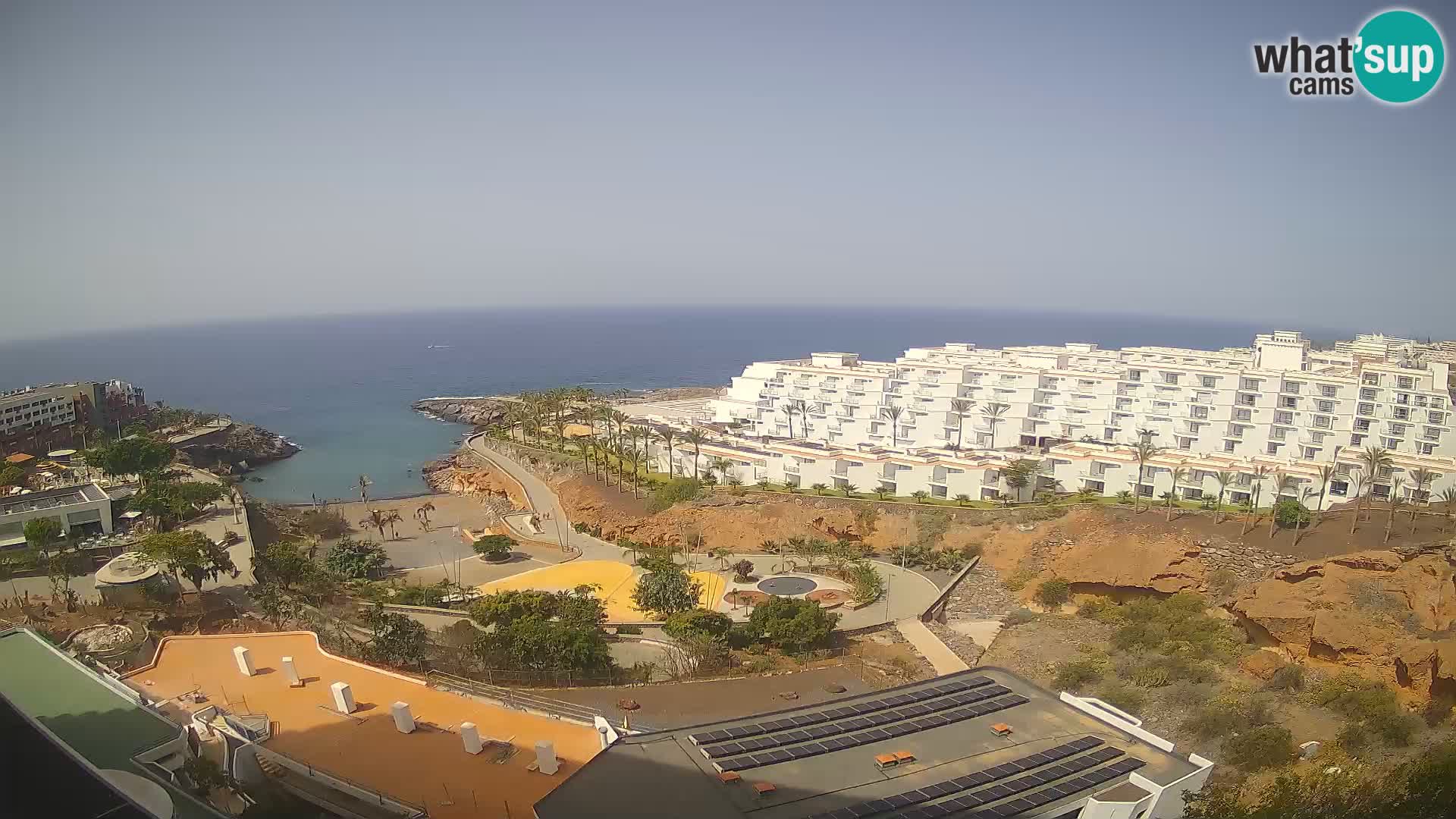 Web kamera uživo Playa de Las Galgas – Playa Paraiso – otok La Gomera – Costa Adeje – Tenerife