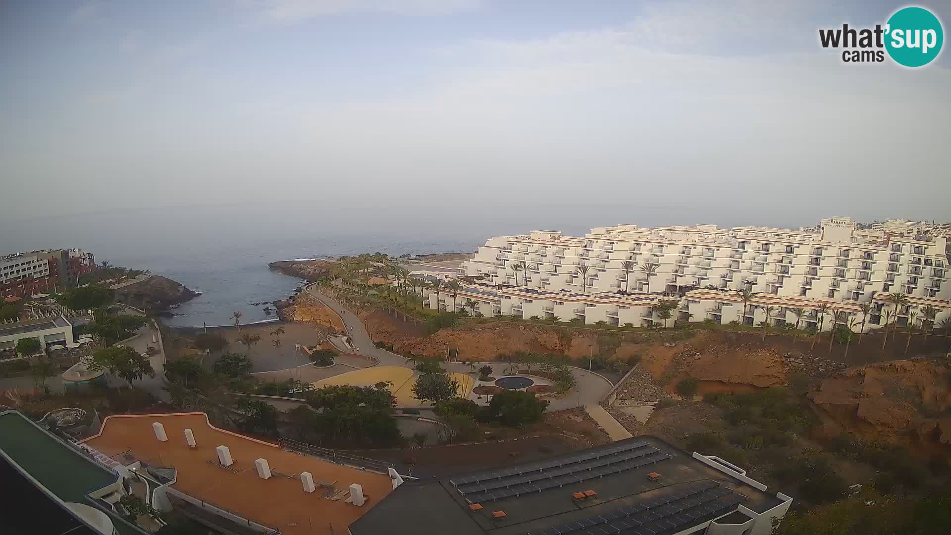 Spletna kamera v živo Las Galgas plaža – Playa Paraiso – otok La Gomera – Costa Adeje – Tenerife