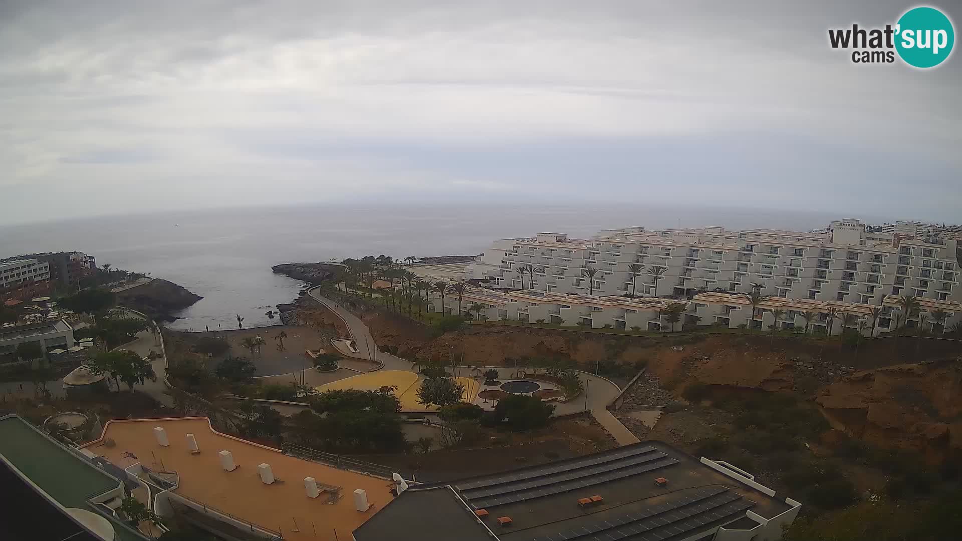 Webcam en vivo Playa de Las Galgas – Playa Paraíso – Isla de La Gomera – Costa Adeje – Tenerife