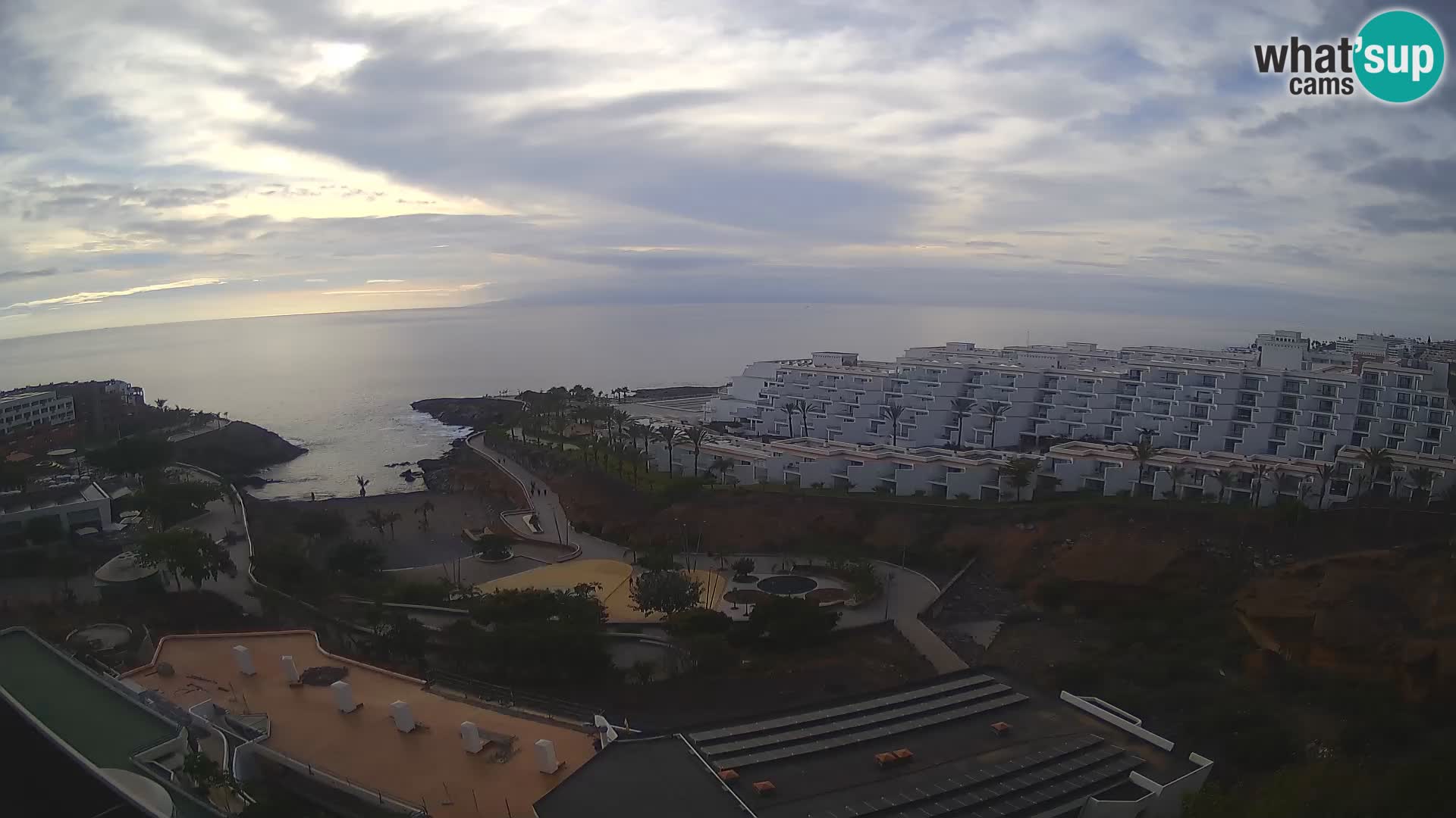 Webcam en vivo Playa de Las Galgas – Playa Paraíso – Isla de La Gomera – Costa Adeje – Tenerife