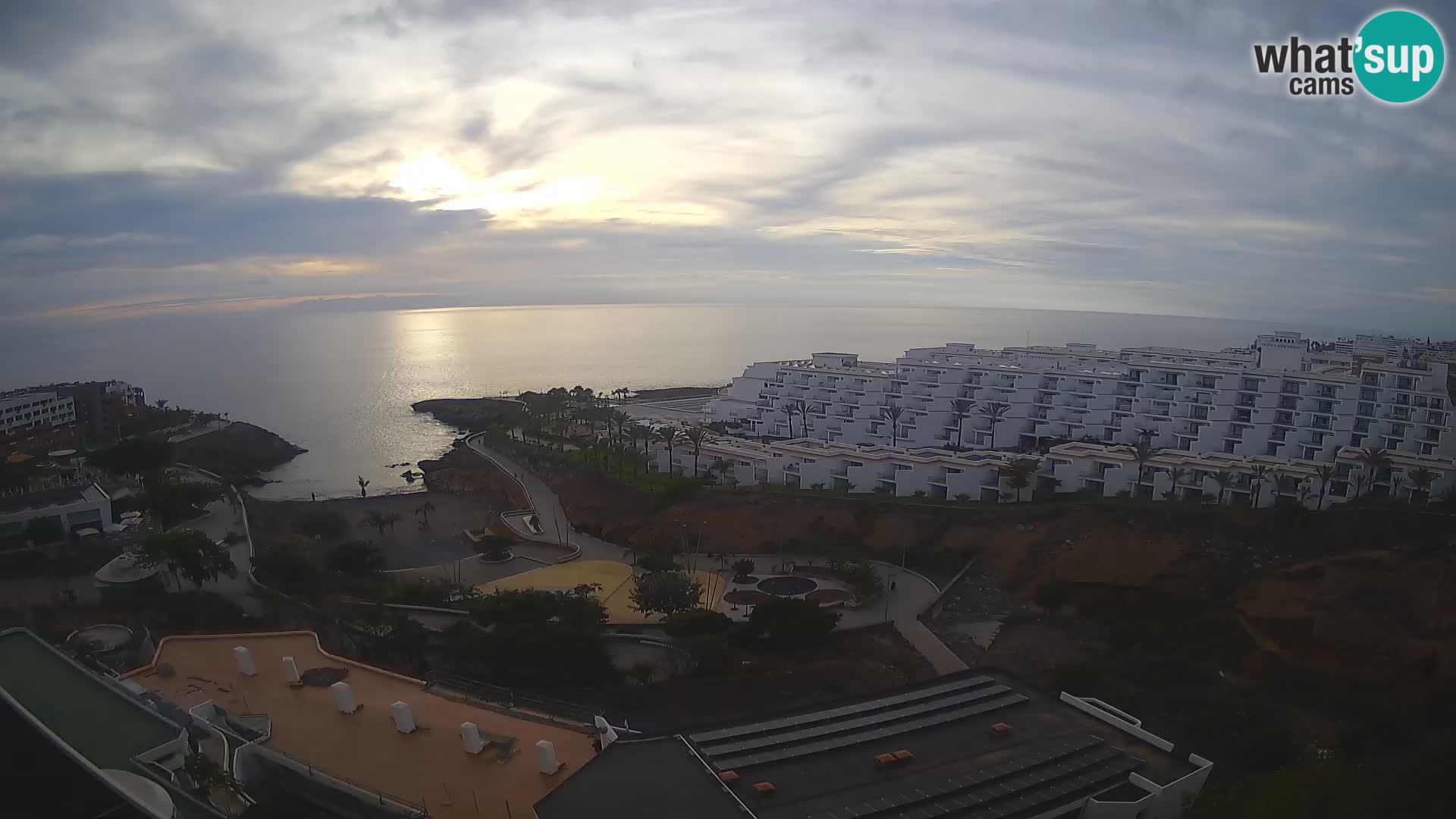 Live-Webcam Las Galgas Strand – Playa Paraiso – Insel La Gomera – Costa Adeje – Teneriffa
