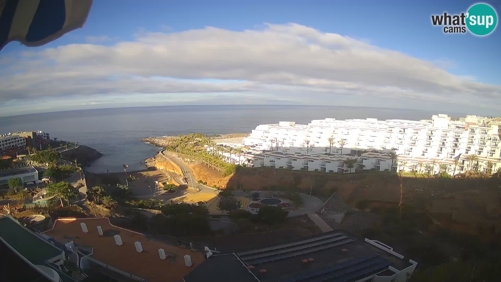 Webcam live spiaggia Las Galgas – Playa Paraiso – Isola La Gomera – Costa Adeje – Tenerife