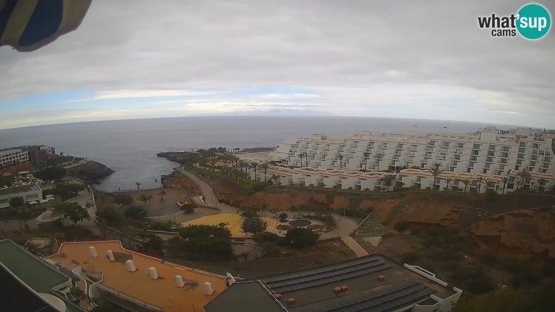 Live-Webcam Las Galgas Strand – Playa Paraiso – Insel La Gomera – Costa Adeje – Teneriffa