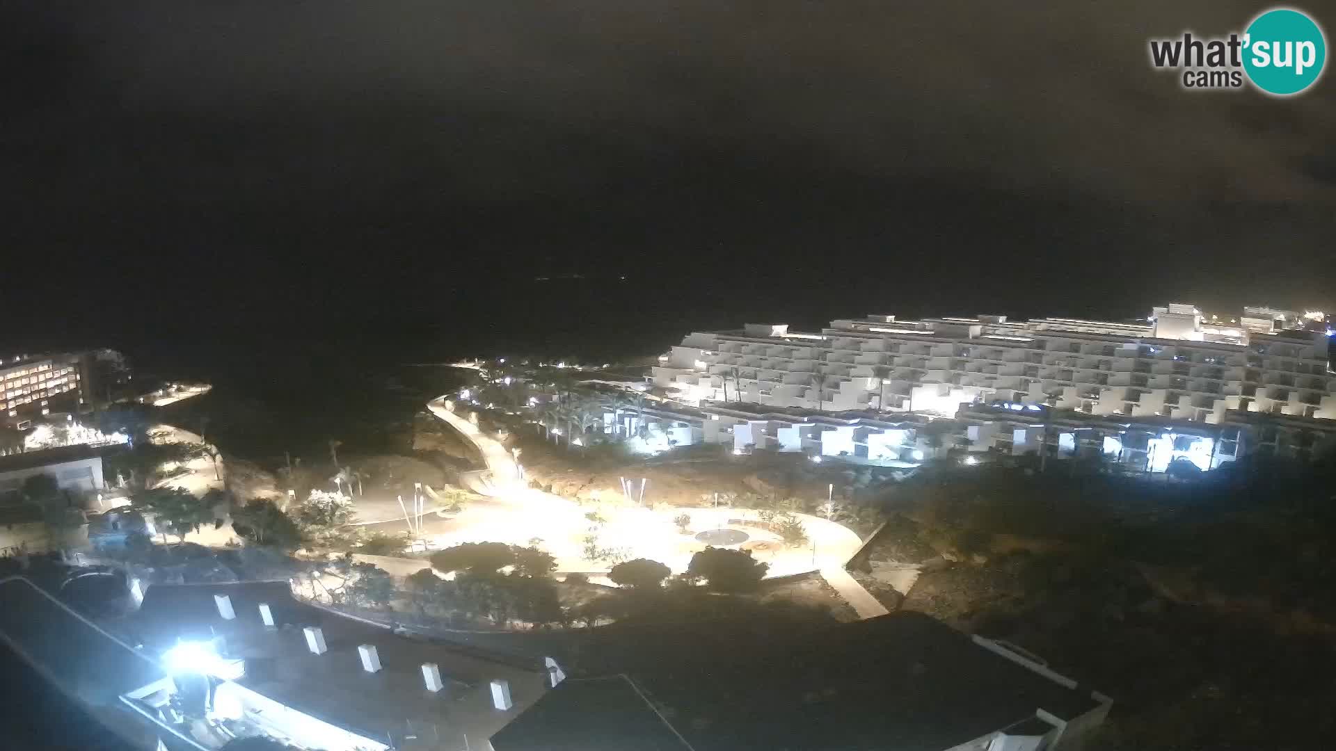 Live webcam Playa de Las Galgas – Playa Paraiso – La Gomera island – Adeje – Tenerife