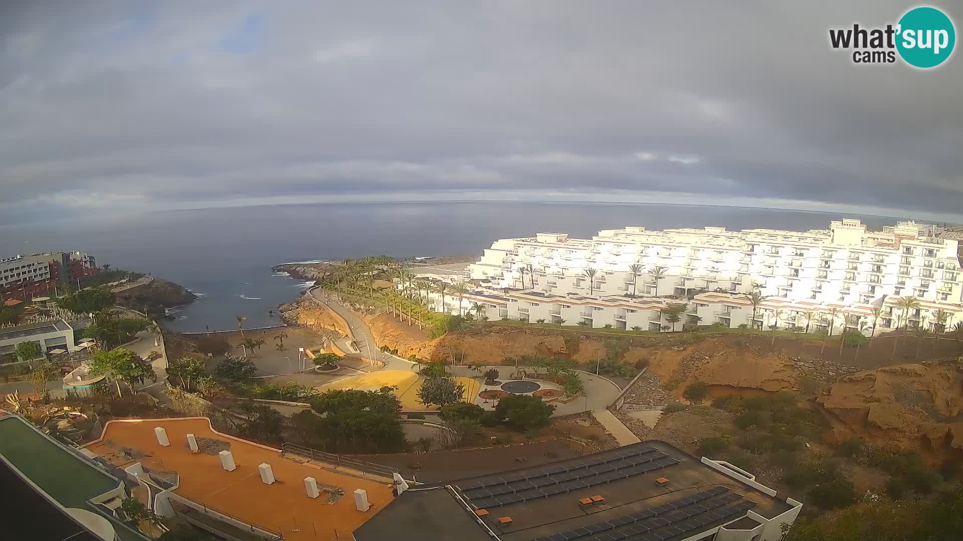 Webcam en direct Playa de Las Galgas – Playa Paraiso – île de La Gomera – Costa Adeje – Tenerife