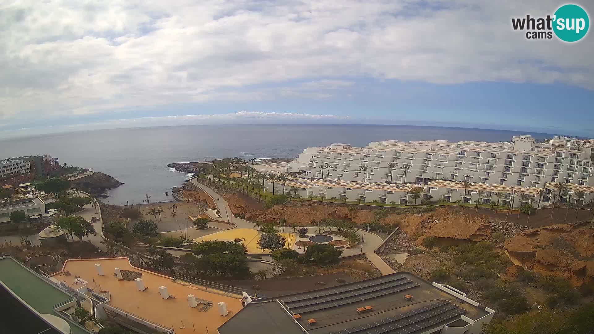Webcam live spiaggia Las Galgas – Playa Paraiso – Isola La Gomera – Costa Adeje – Tenerife