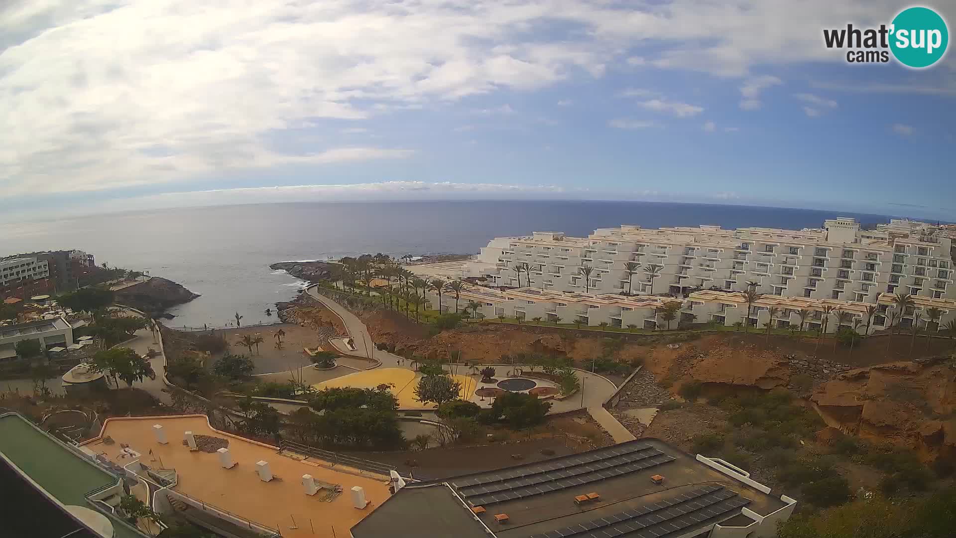 Webcam live spiaggia Las Galgas – Playa Paraiso – Isola La Gomera – Costa Adeje – Tenerife
