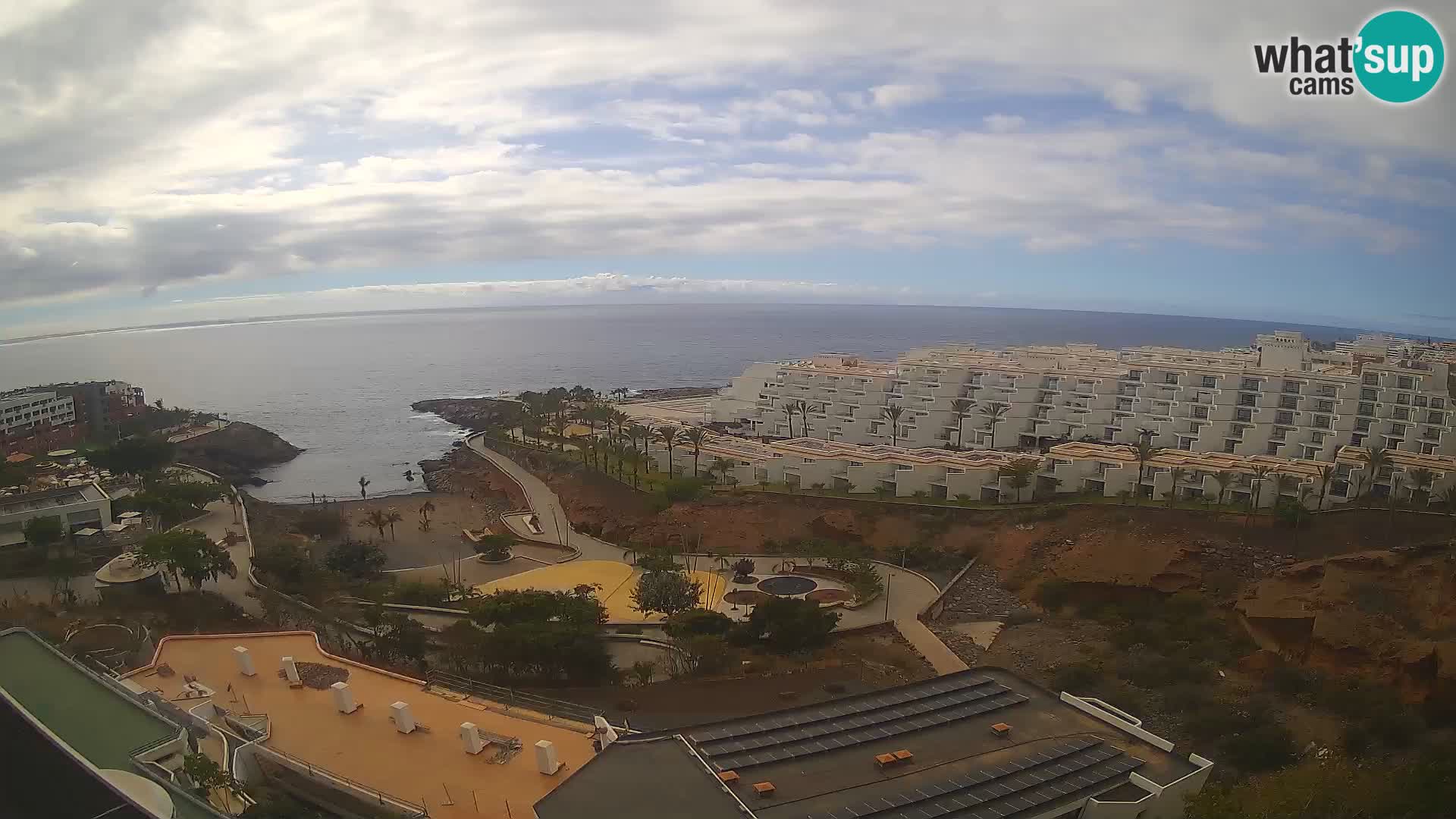Webcam en direct Playa de Las Galgas – Playa Paraiso – île de La Gomera – Costa Adeje – Tenerife