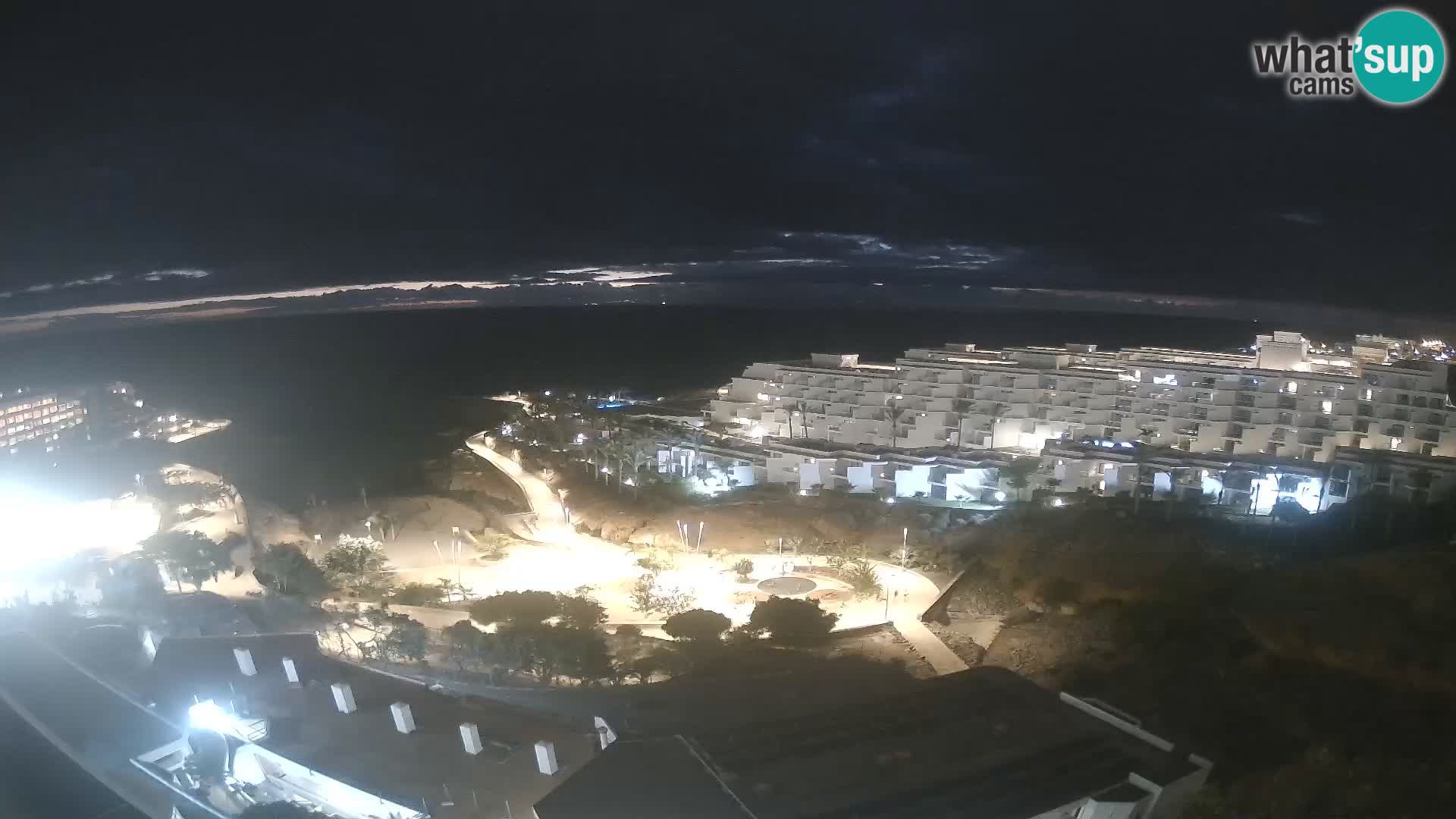 Spletna kamera v živo Las Galgas plaža – Playa Paraiso – otok La Gomera – Costa Adeje – Tenerife