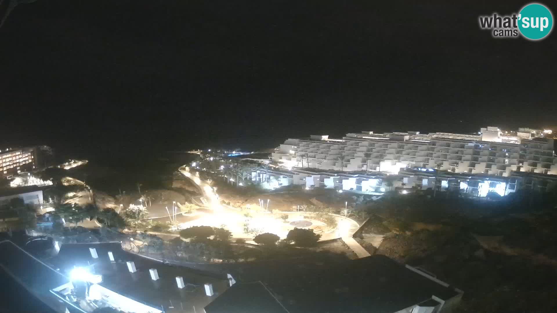 Live webcam Playa de Las Galgas – Playa Paraiso – La Gomera island – Adeje – Tenerife