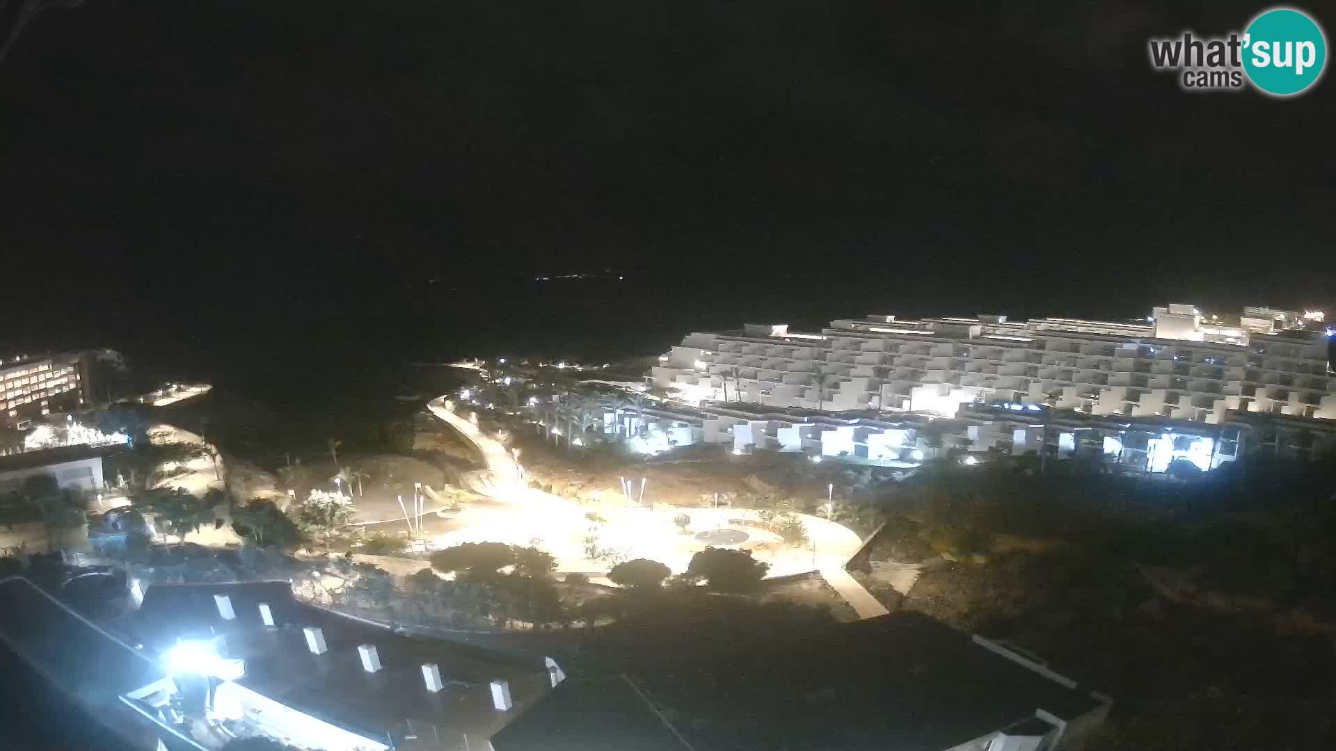 Live webcam Playa de Las Galgas – Playa Paraiso – La Gomera island – Adeje – Tenerife
