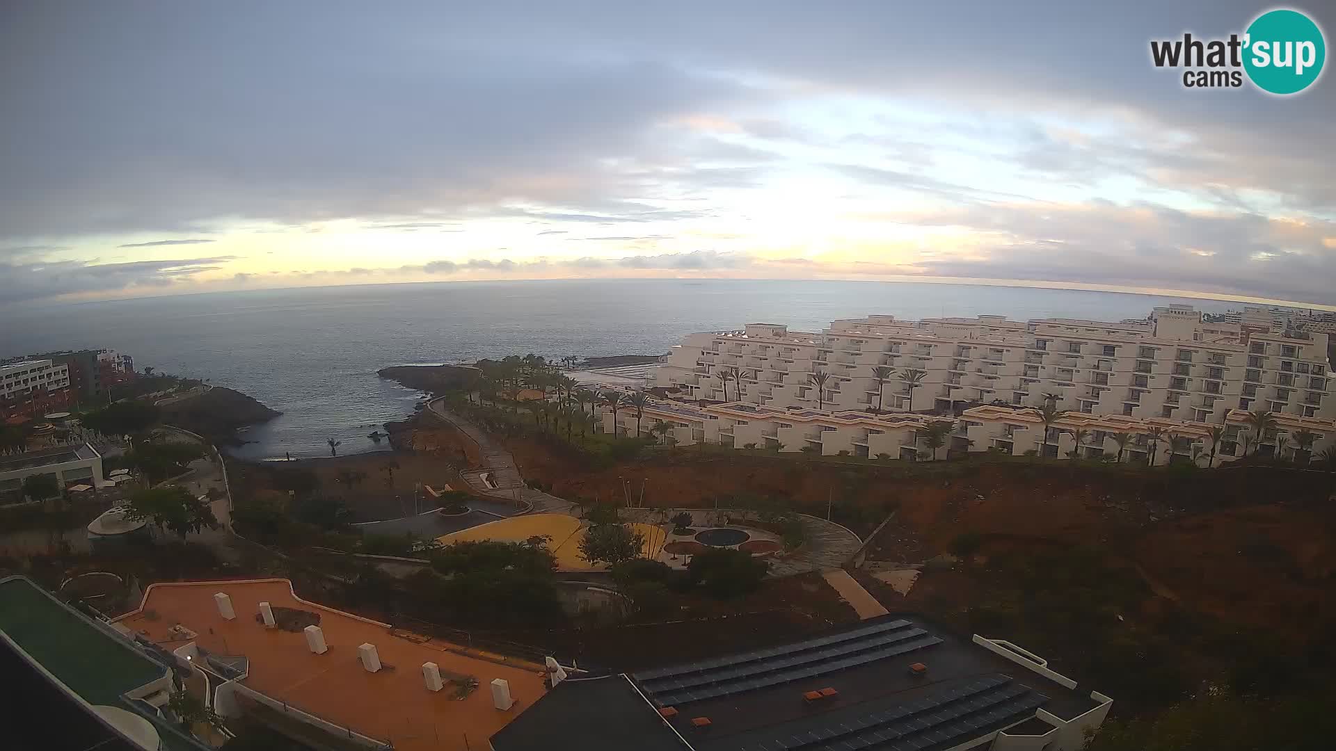 Live-Webcam Las Galgas Strand – Playa Paraiso – Insel La Gomera – Costa Adeje – Teneriffa