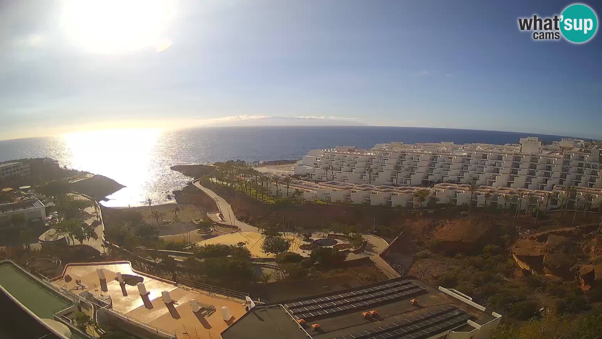 Live-Webcam Las Galgas Strand – Playa Paraiso – Insel La Gomera – Costa Adeje – Teneriffa