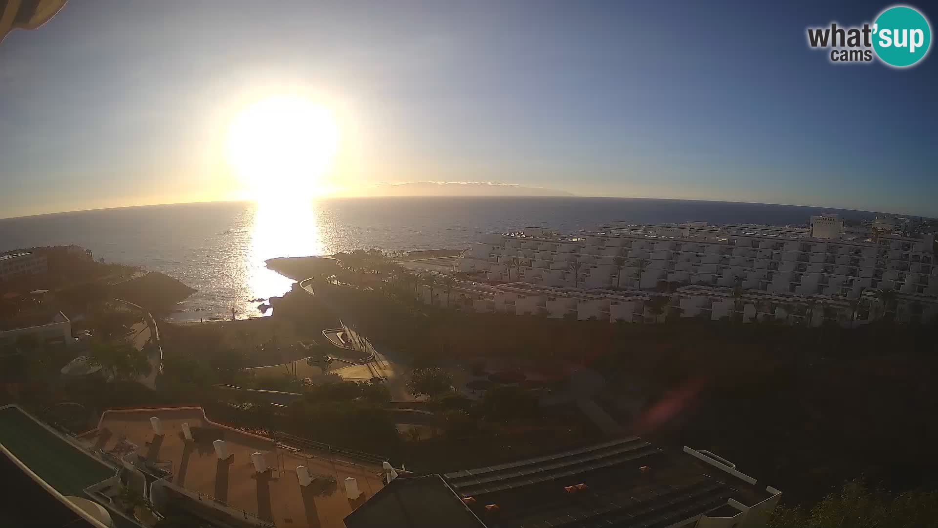 Web kamera uživo Playa de Las Galgas – Playa Paraiso – otok La Gomera – Costa Adeje – Tenerife