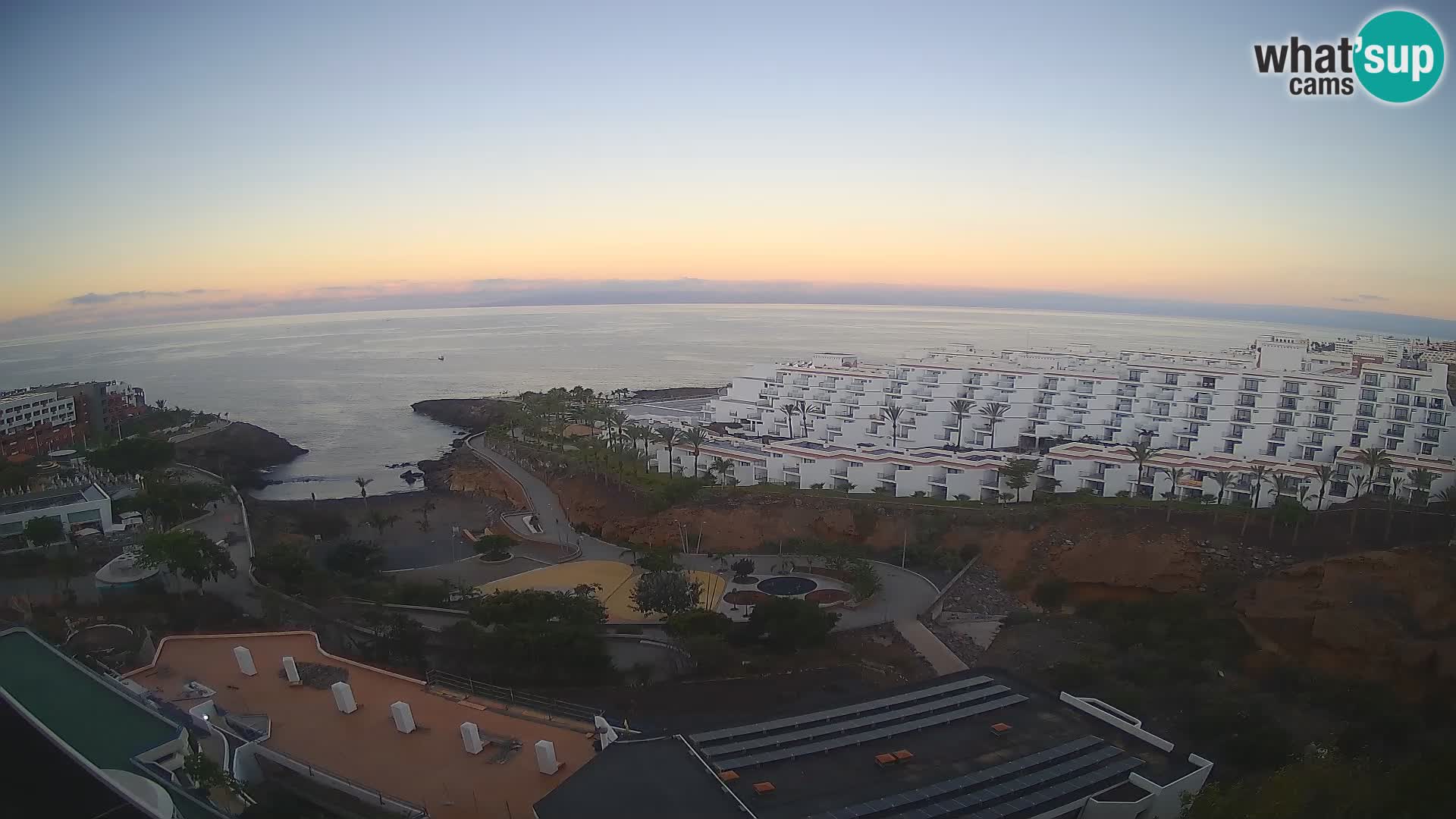 Webcam live spiaggia Las Galgas – Playa Paraiso – Isola La Gomera – Costa Adeje – Tenerife