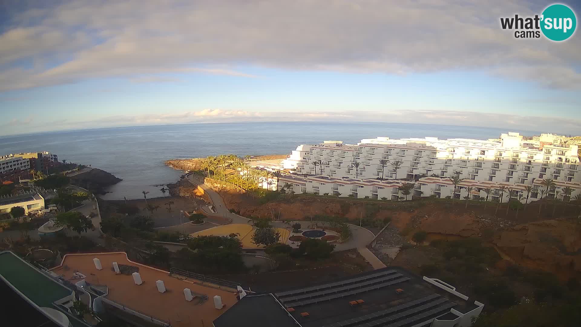 Web kamera uživo Playa de Las Galgas – Playa Paraiso – otok La Gomera – Costa Adeje – Tenerife