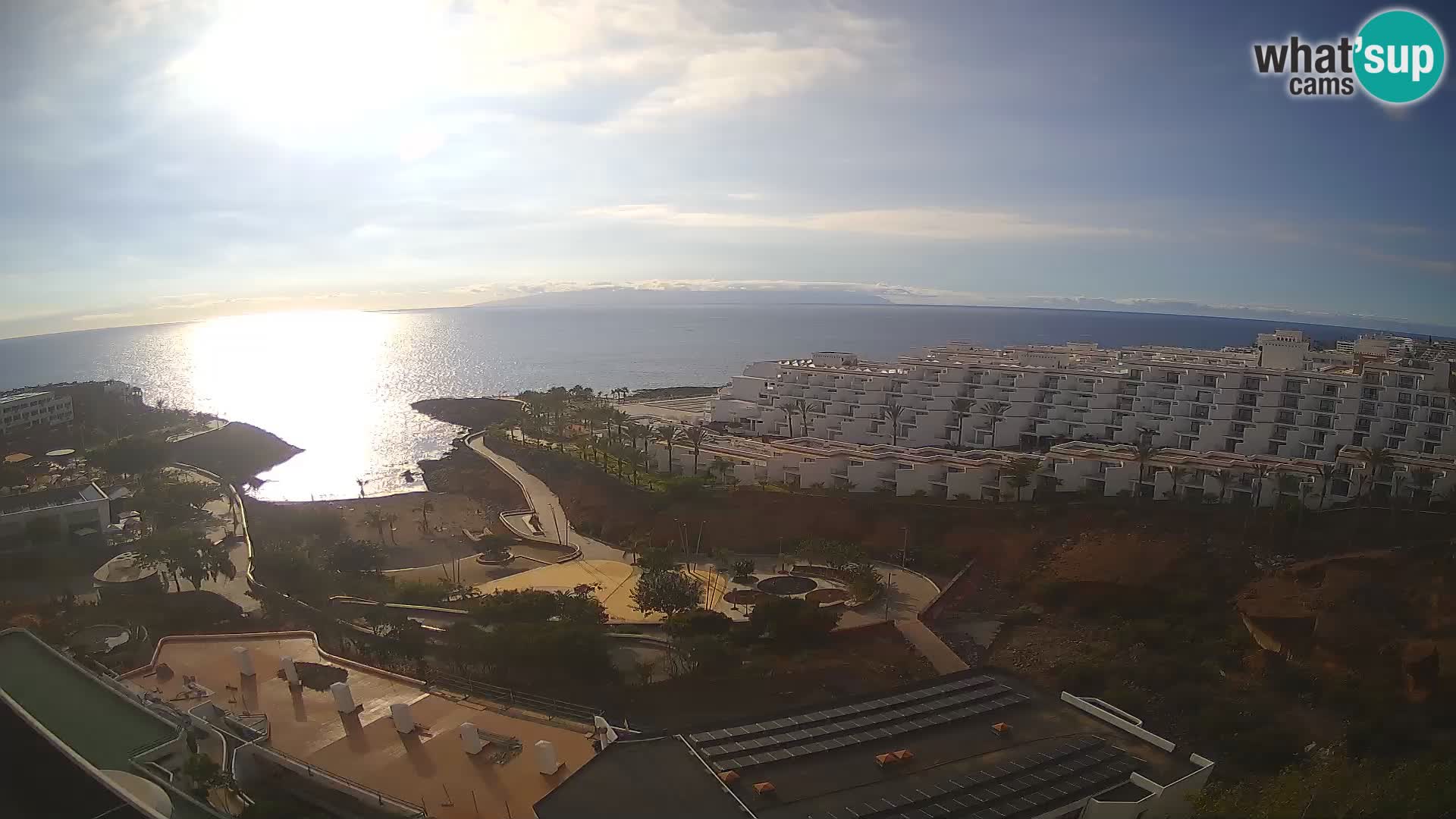 Webcam en direct Playa de Las Galgas – Playa Paraiso – île de La Gomera – Costa Adeje – Tenerife