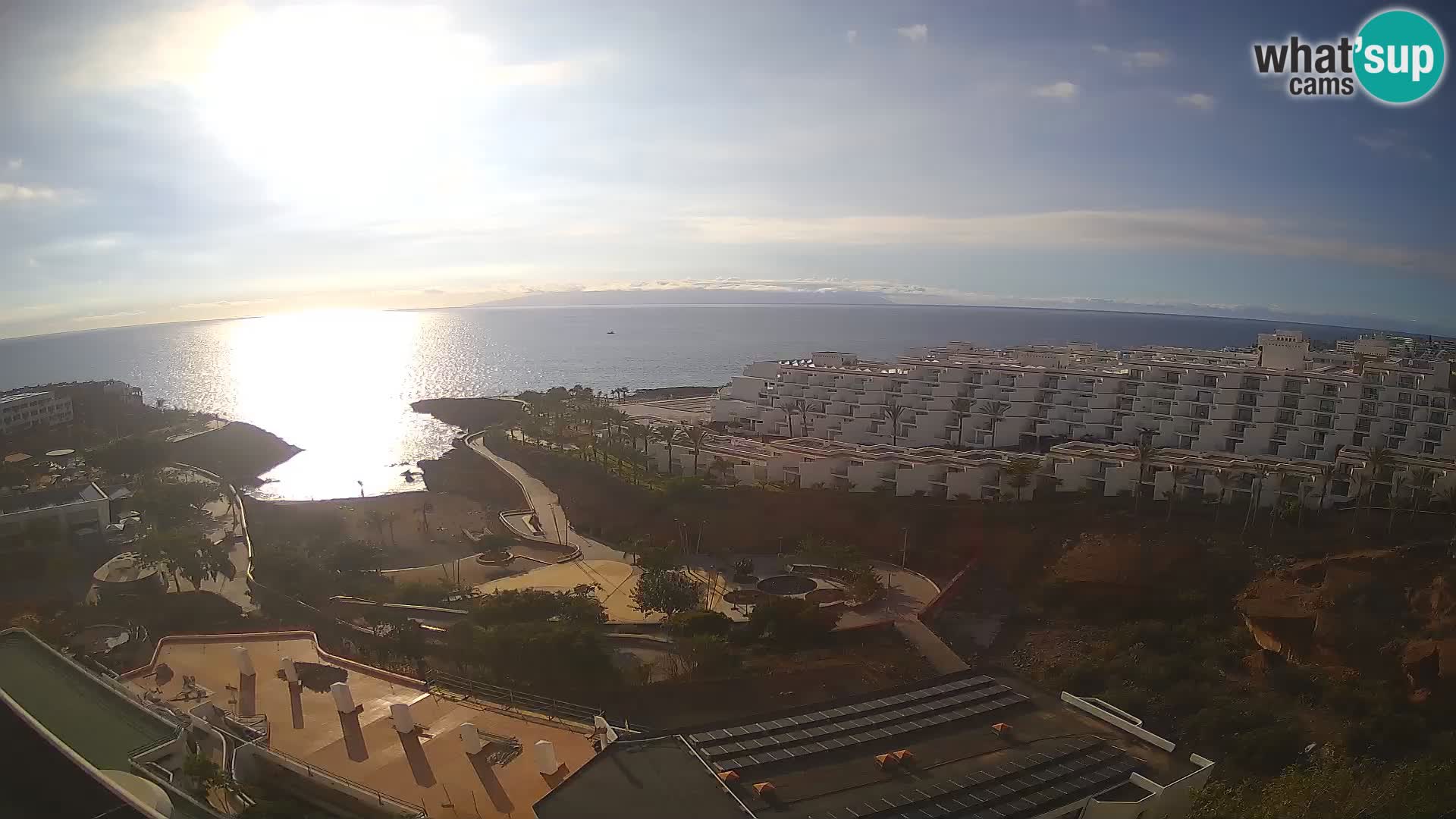 Web kamera uživo Playa de Las Galgas – Playa Paraiso – otok La Gomera – Costa Adeje – Tenerife