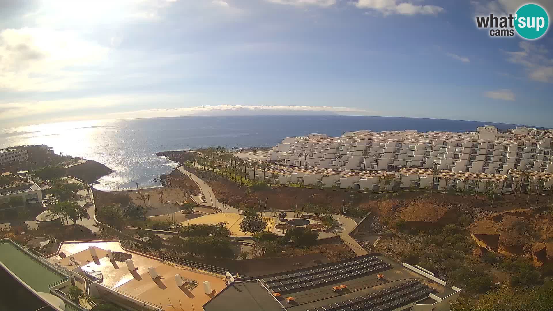 Webcam en direct Playa de Las Galgas – Playa Paraiso – île de La Gomera – Costa Adeje – Tenerife