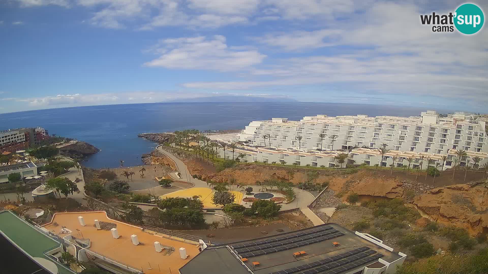 Webcam live spiaggia Las Galgas – Playa Paraiso – Isola La Gomera – Costa Adeje – Tenerife