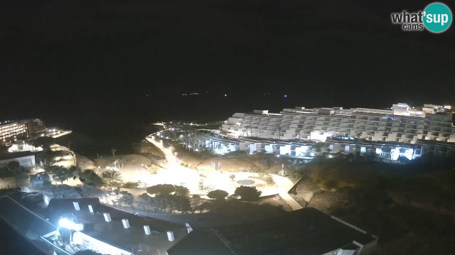 Live webcam Playa de Las Galgas – Playa Paraiso – La Gomera island – Adeje – Tenerife
