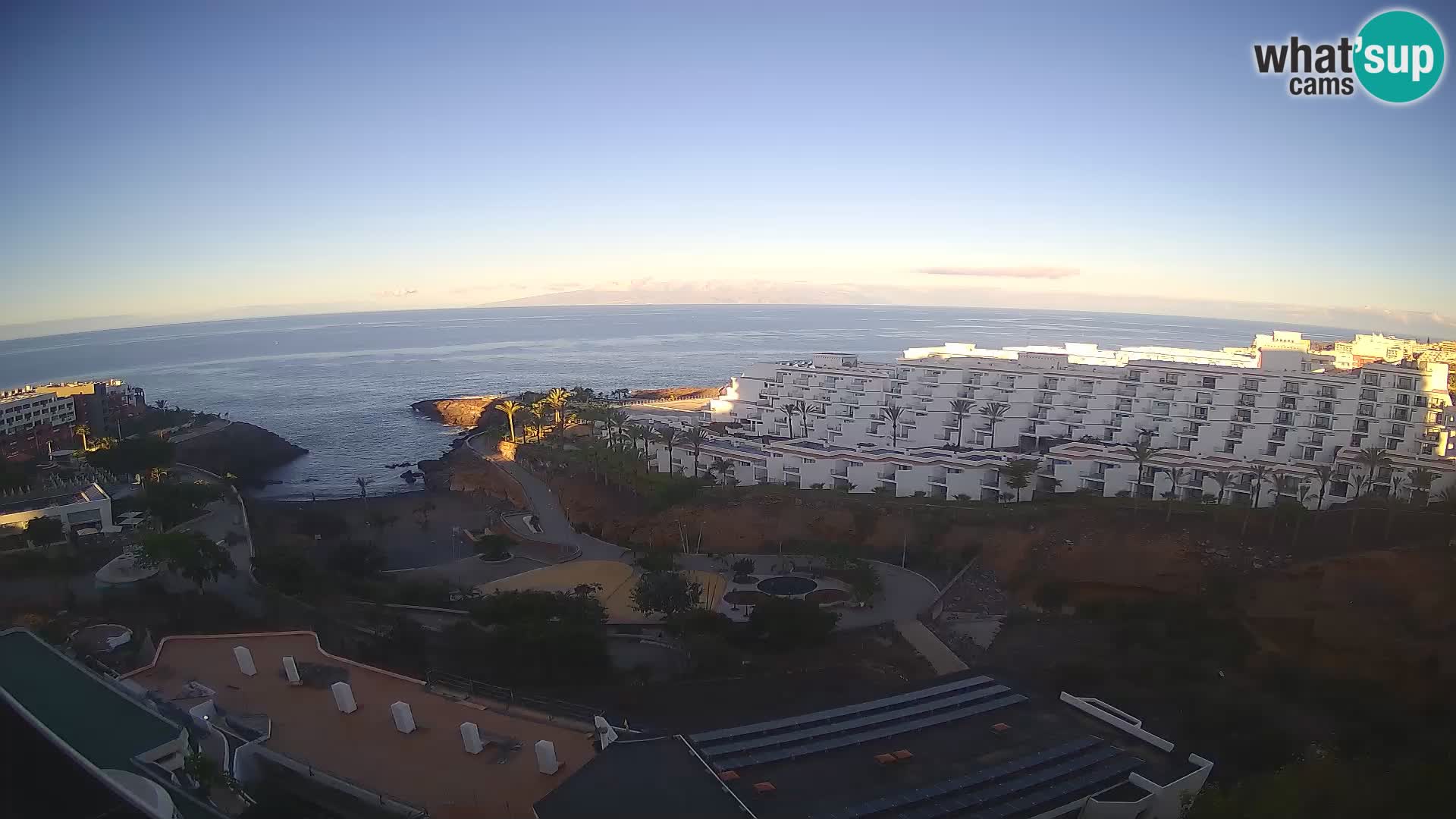 Webcam live spiaggia Las Galgas – Playa Paraiso – Isola La Gomera – Costa Adeje – Tenerife
