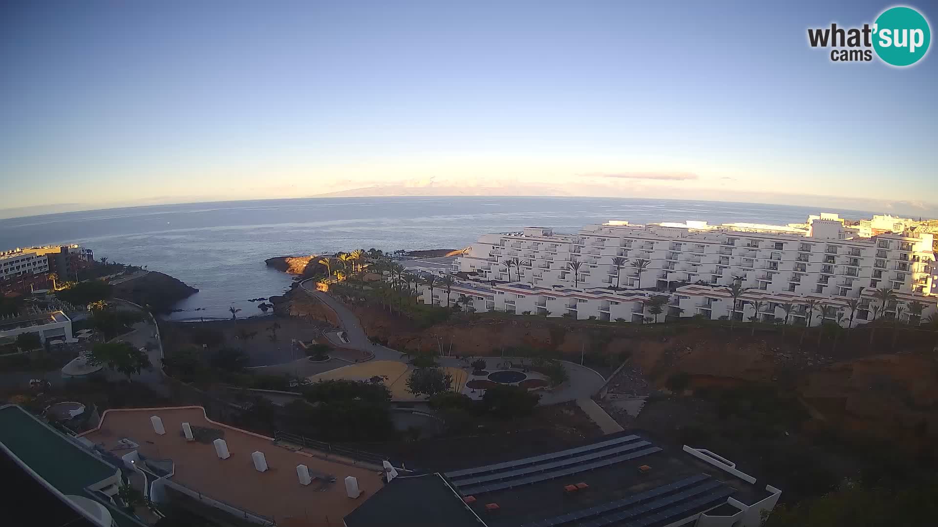 Webcam live spiaggia Las Galgas – Playa Paraiso – Isola La Gomera – Costa Adeje – Tenerife