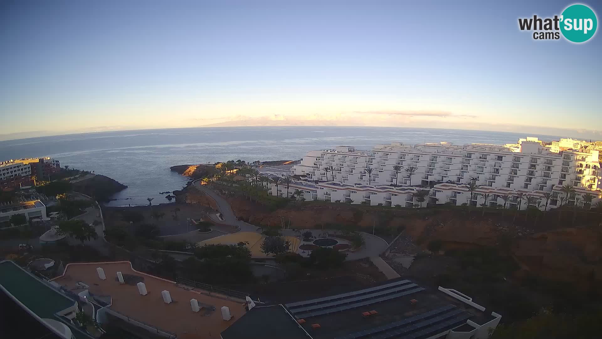 Live-Webcam Las Galgas Strand – Playa Paraiso – Insel La Gomera – Costa Adeje – Teneriffa